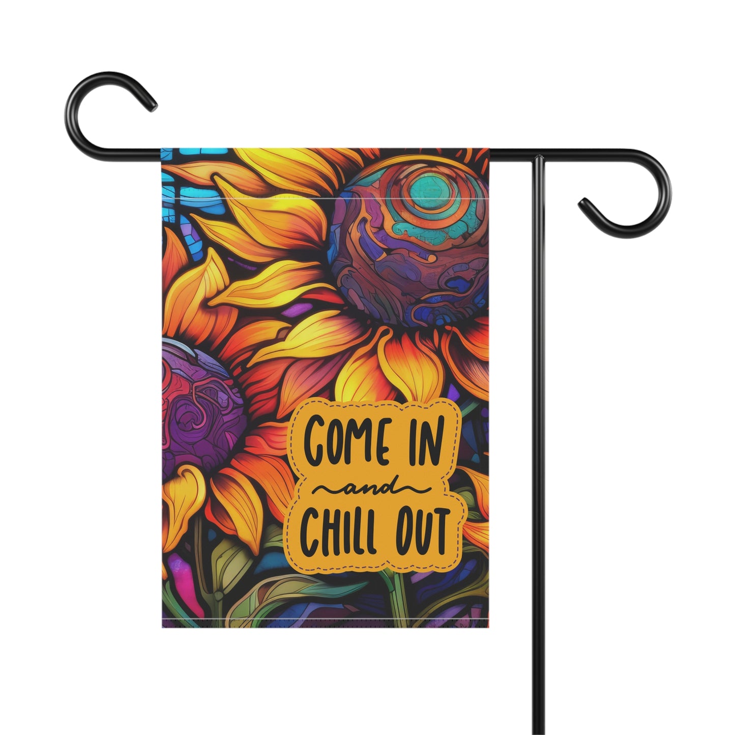 Come In & Chill Out 2-Sided Garden & House Flag/Banner