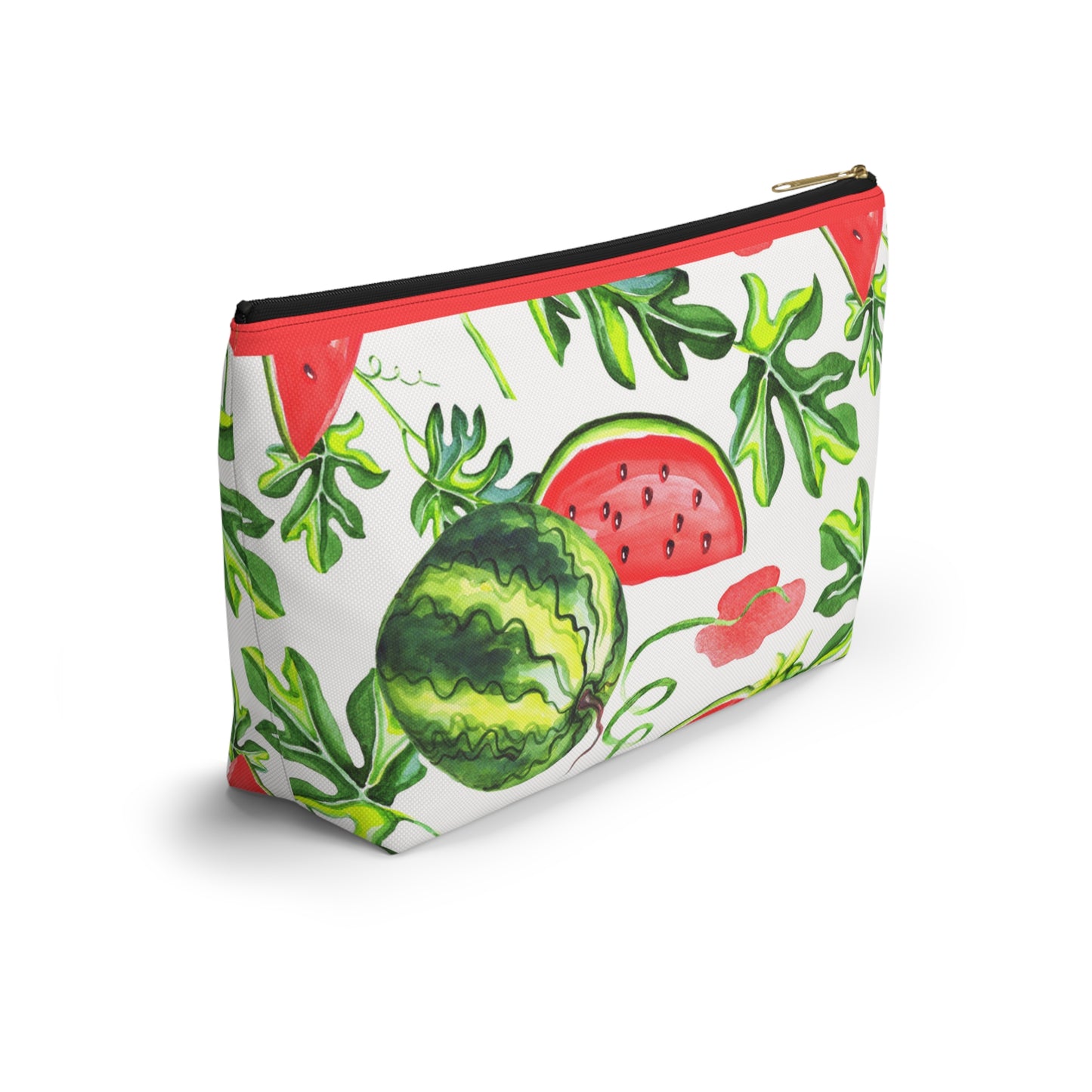 Watermelon Patch Accessory Pouch w T-bottom