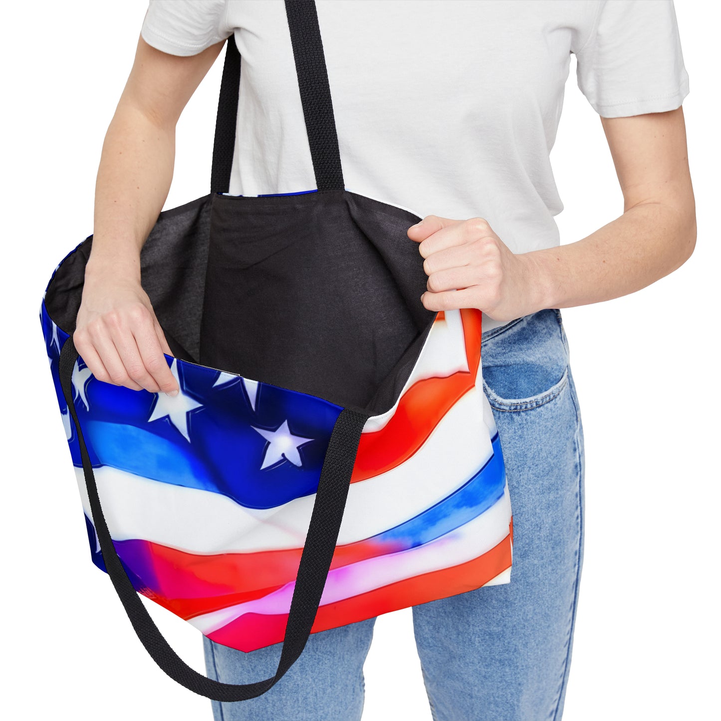 Wave America Weekender Tote Bag