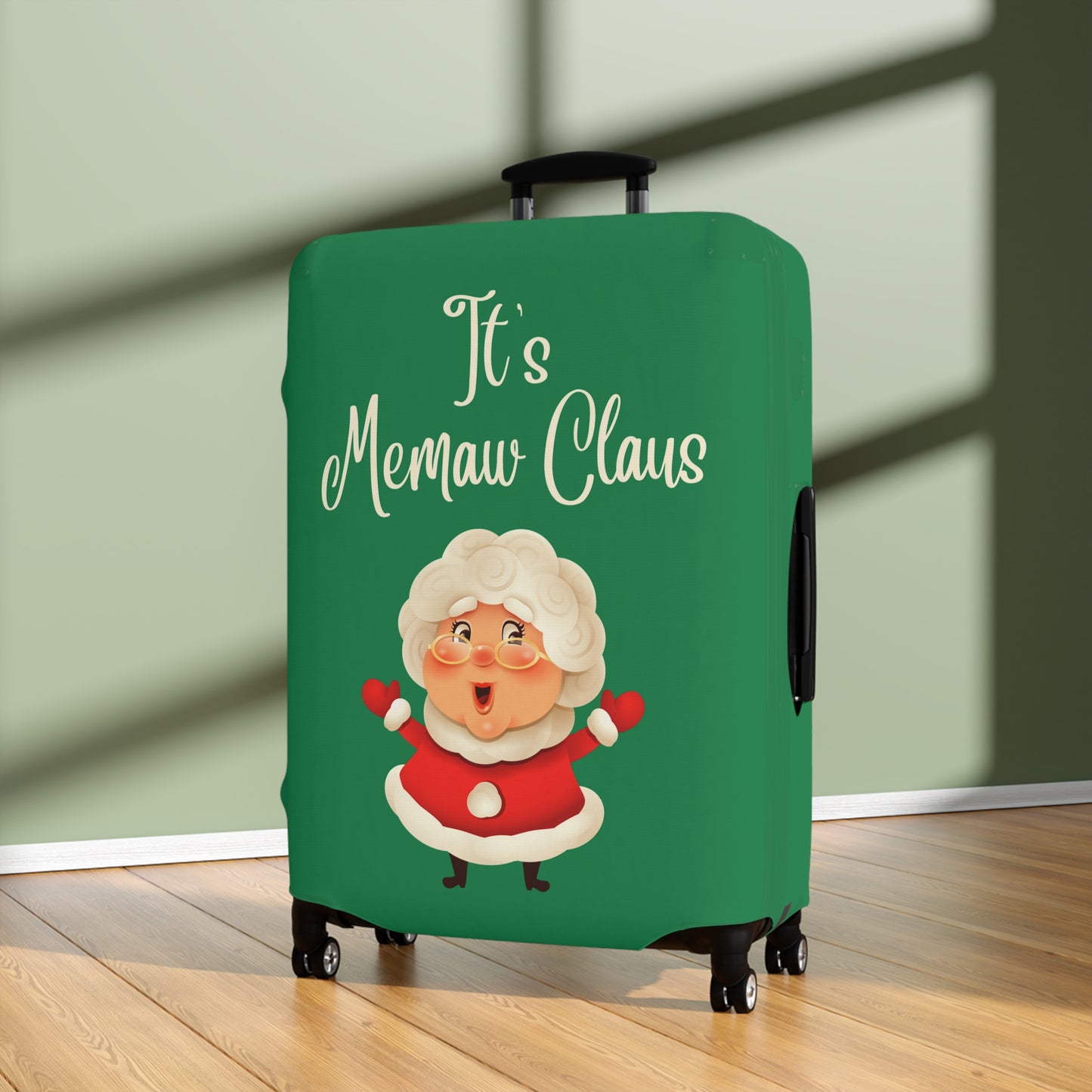 It's Memaw Claus Christmas Luggage Cover