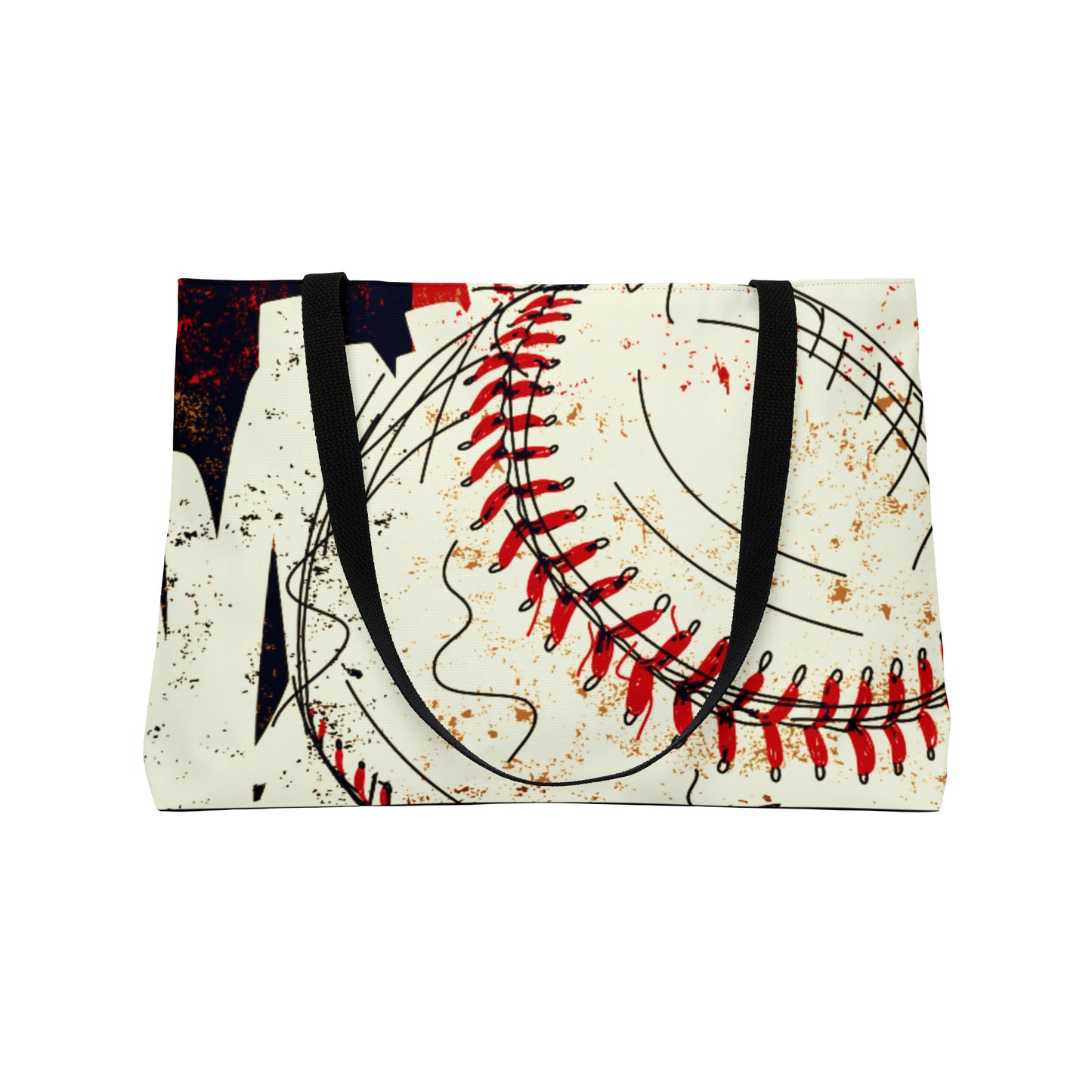 Cardinals Baseball Grunge Weekender Tote Bag