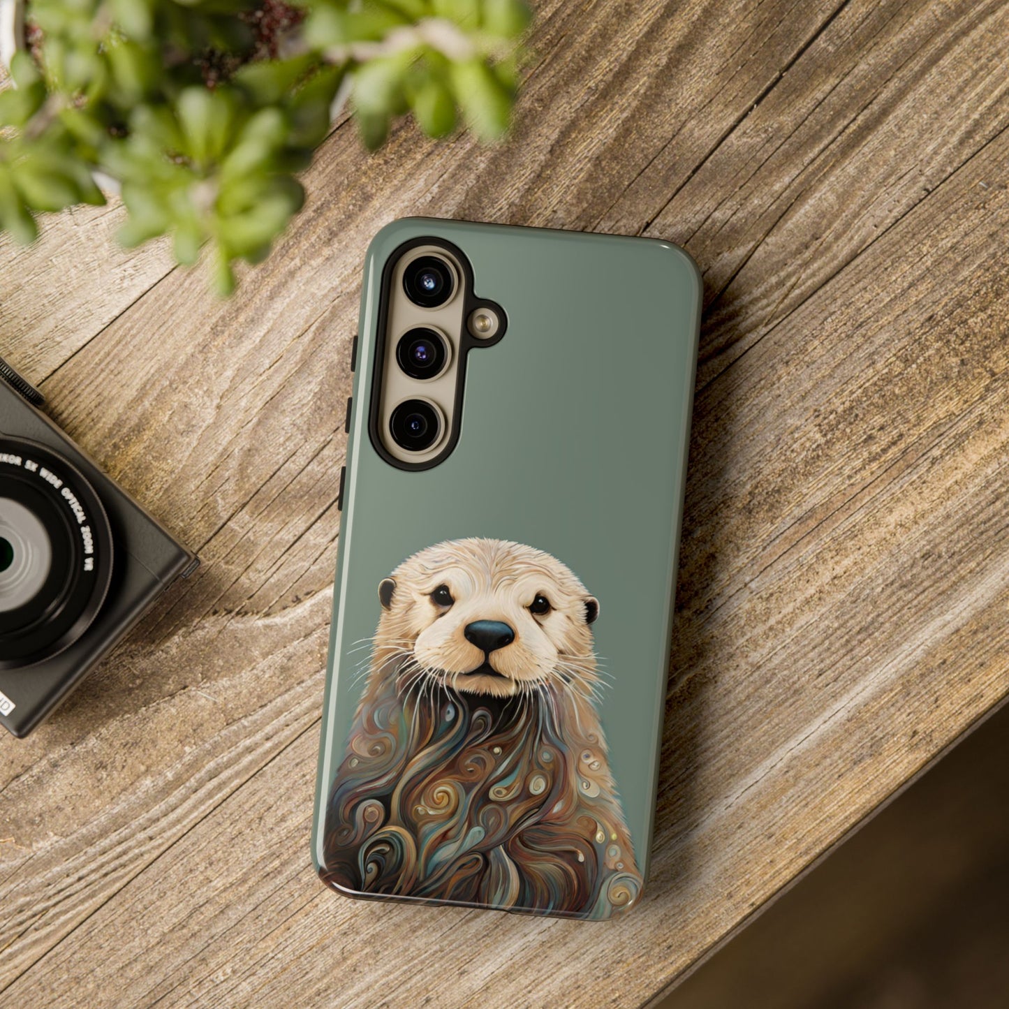 Otter Wildlife iPhone Samsung Galaxy Google Pixel Tough Cases