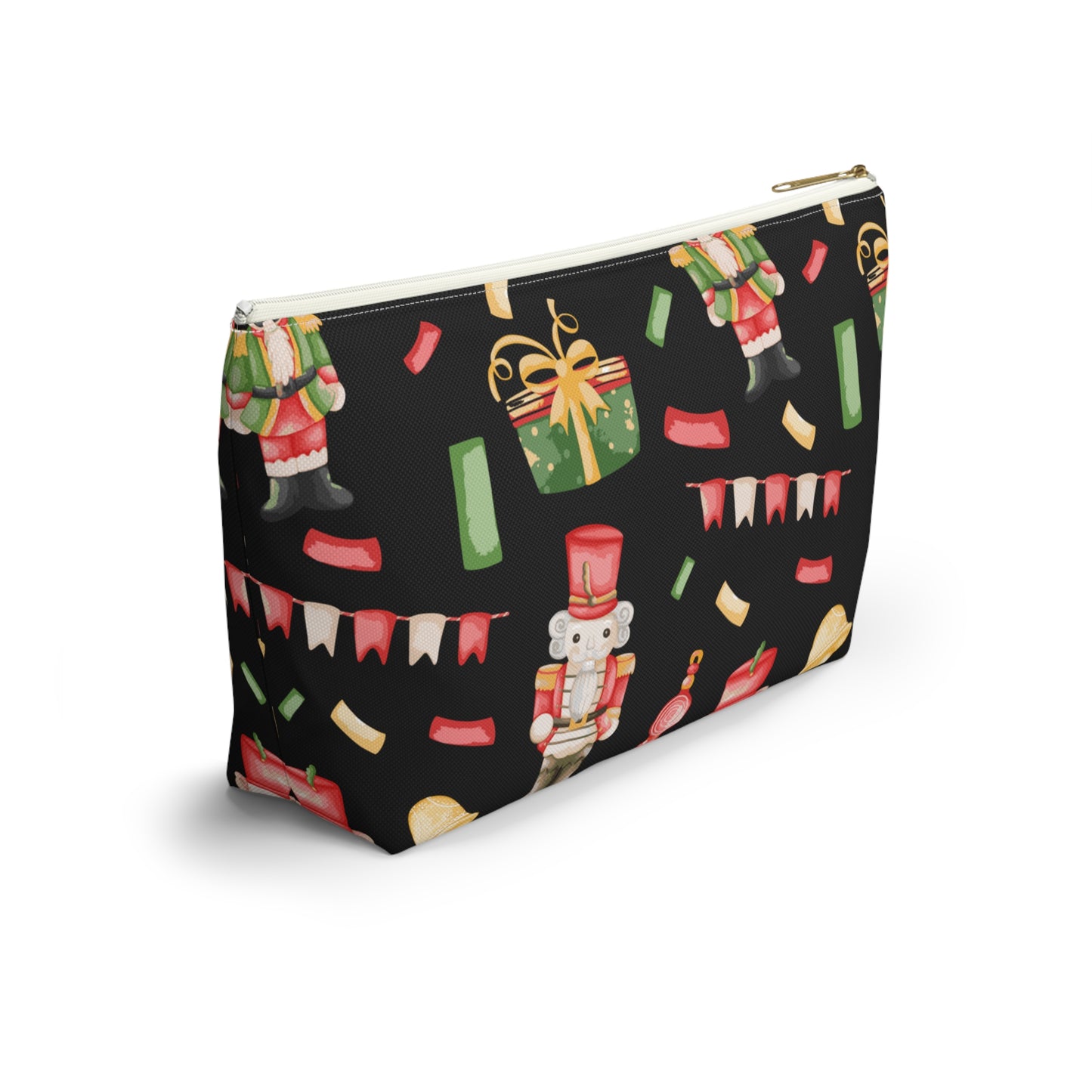 Nutcracker Sweet Accessory Pouch w T-bottom