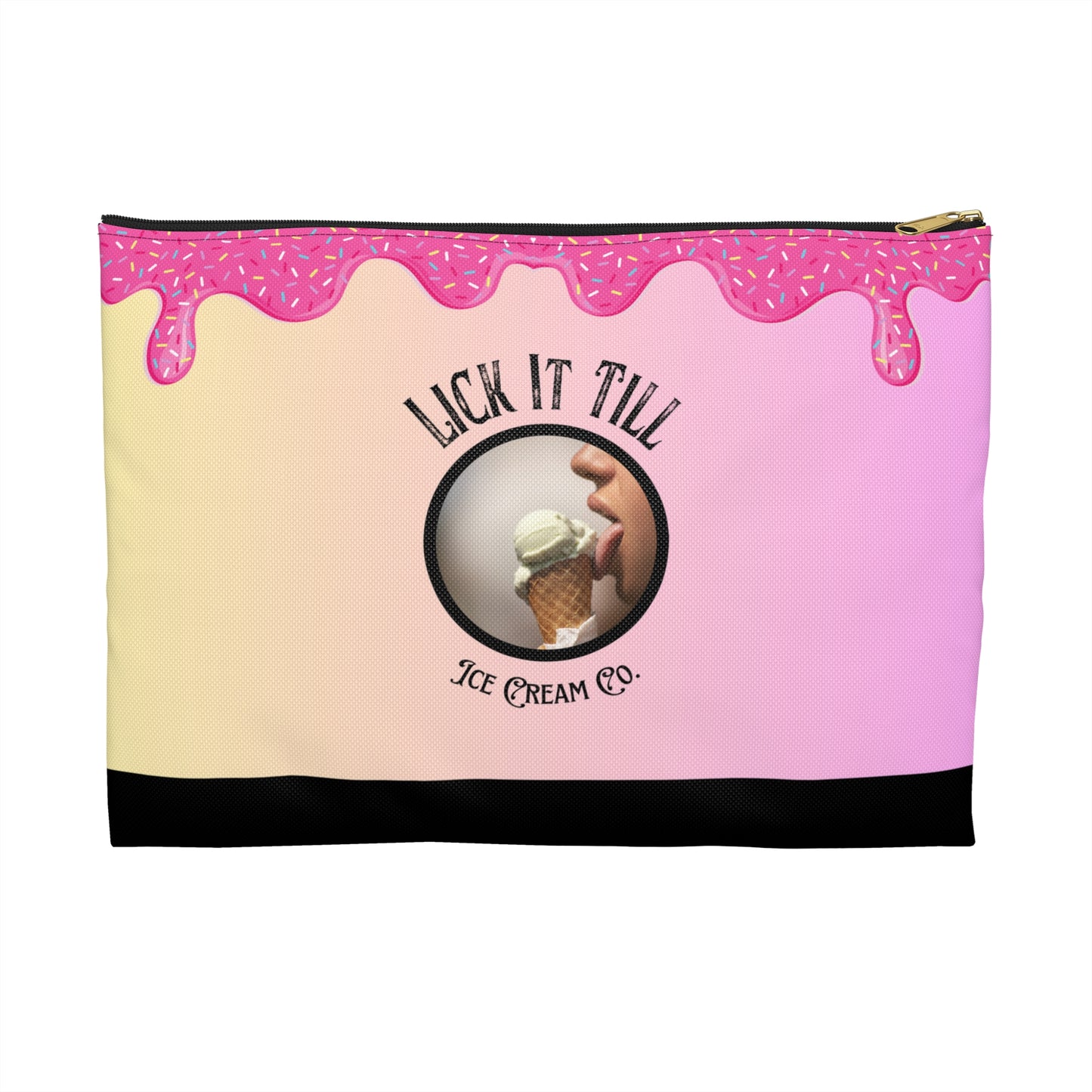 Lick It Till Ice Cream Co Accessory Pouch