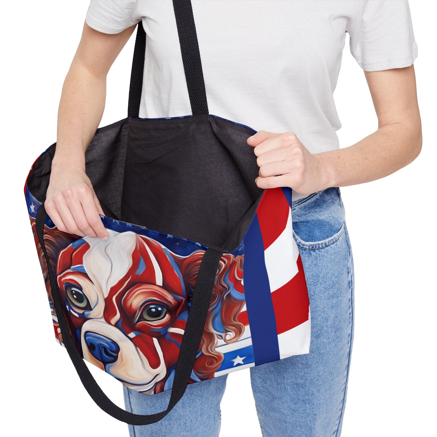 USA Dog Weekender Tote Bag