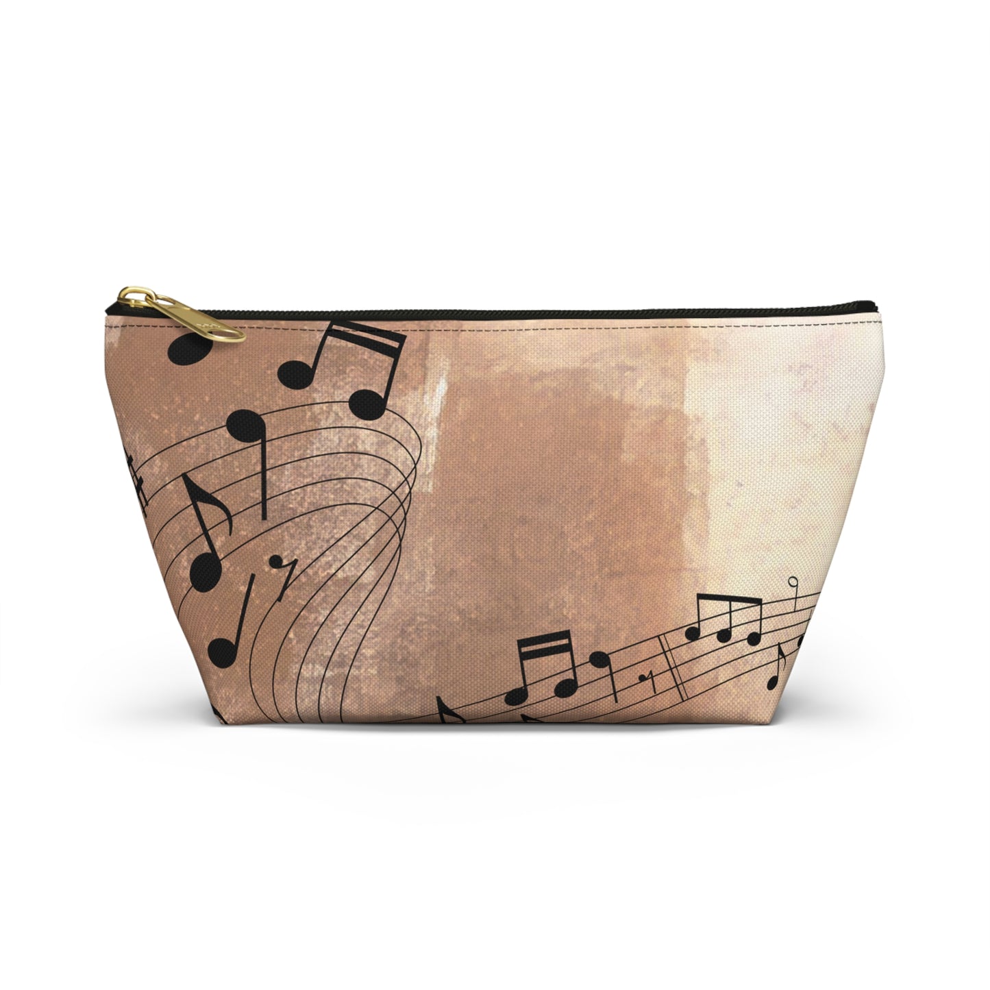 Music Notes Scuff Accessory Pouch w T-bottom