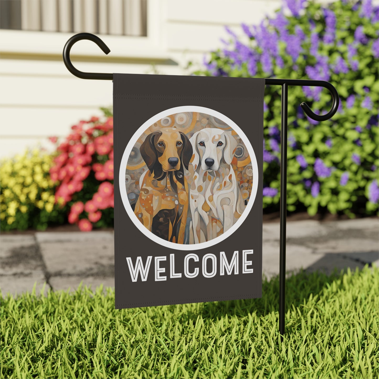 Sully & Gordon Welcome 2-Sided Garden & House Flag/Banner