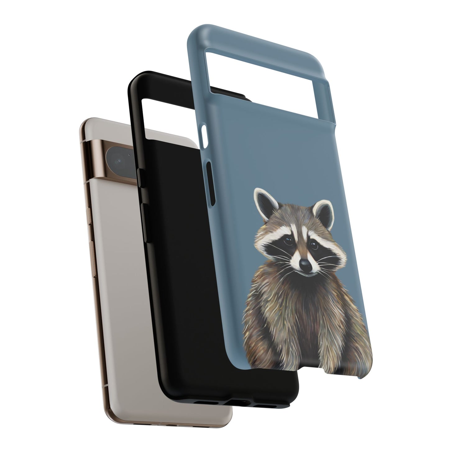 Raccoon Wildlife iPhone Samsung Galaxy Google Pixel Tough Cases