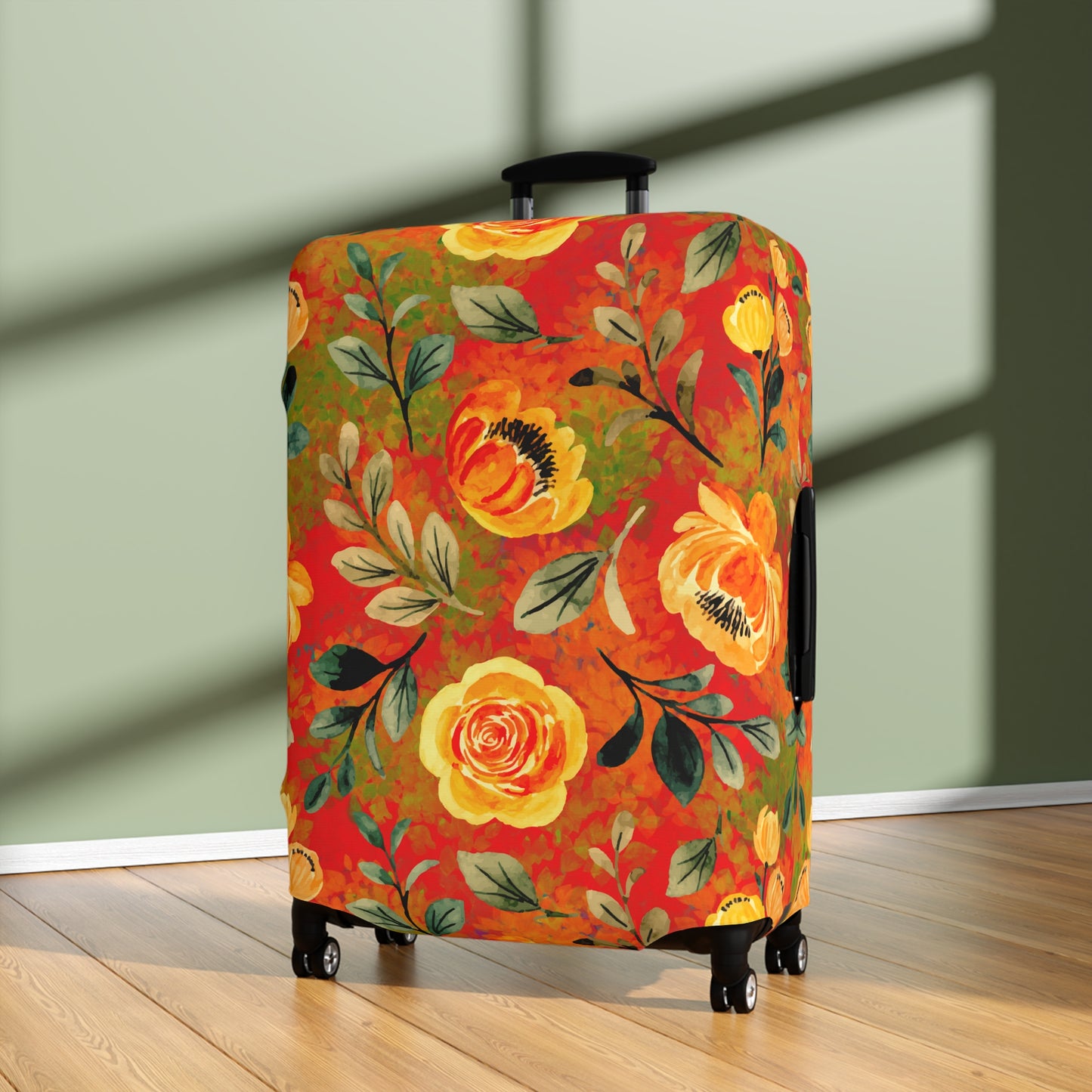 Saratoga Floral Luggage Cover