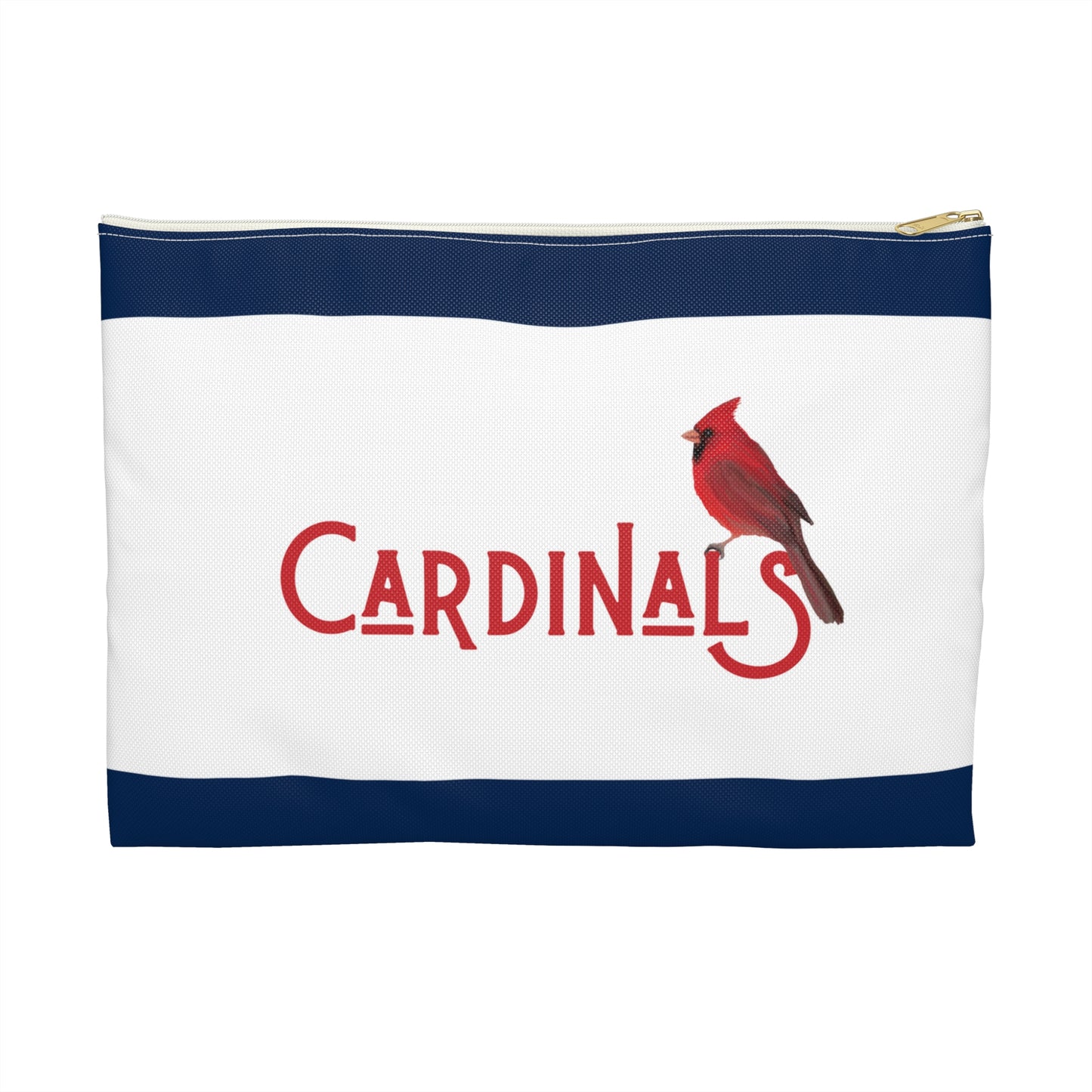 Red Plaid St Louis Cardinals Accessory Pouch