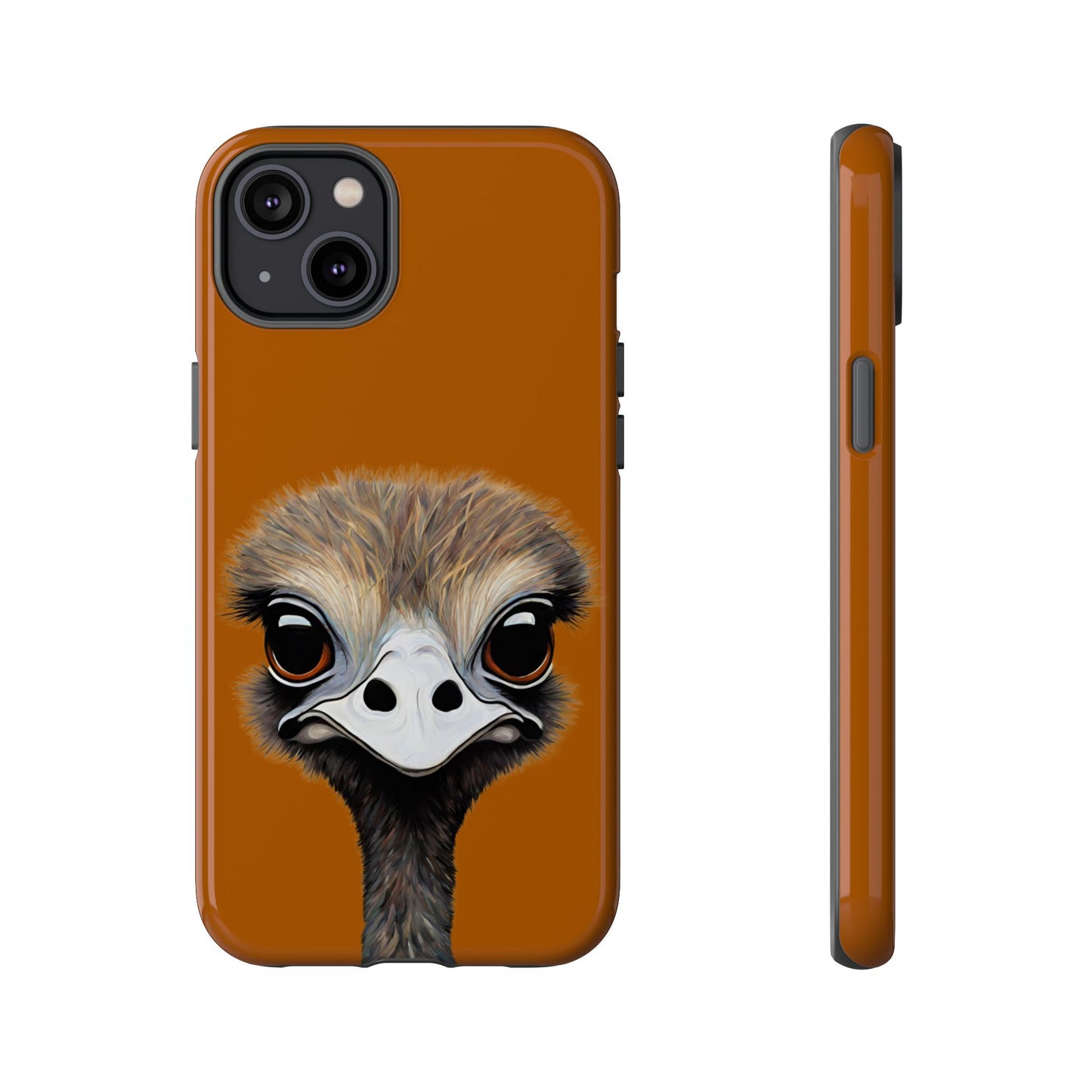 Ostrich Wildlife iPhone Samsung Galaxy Google Pixel Tough Cases