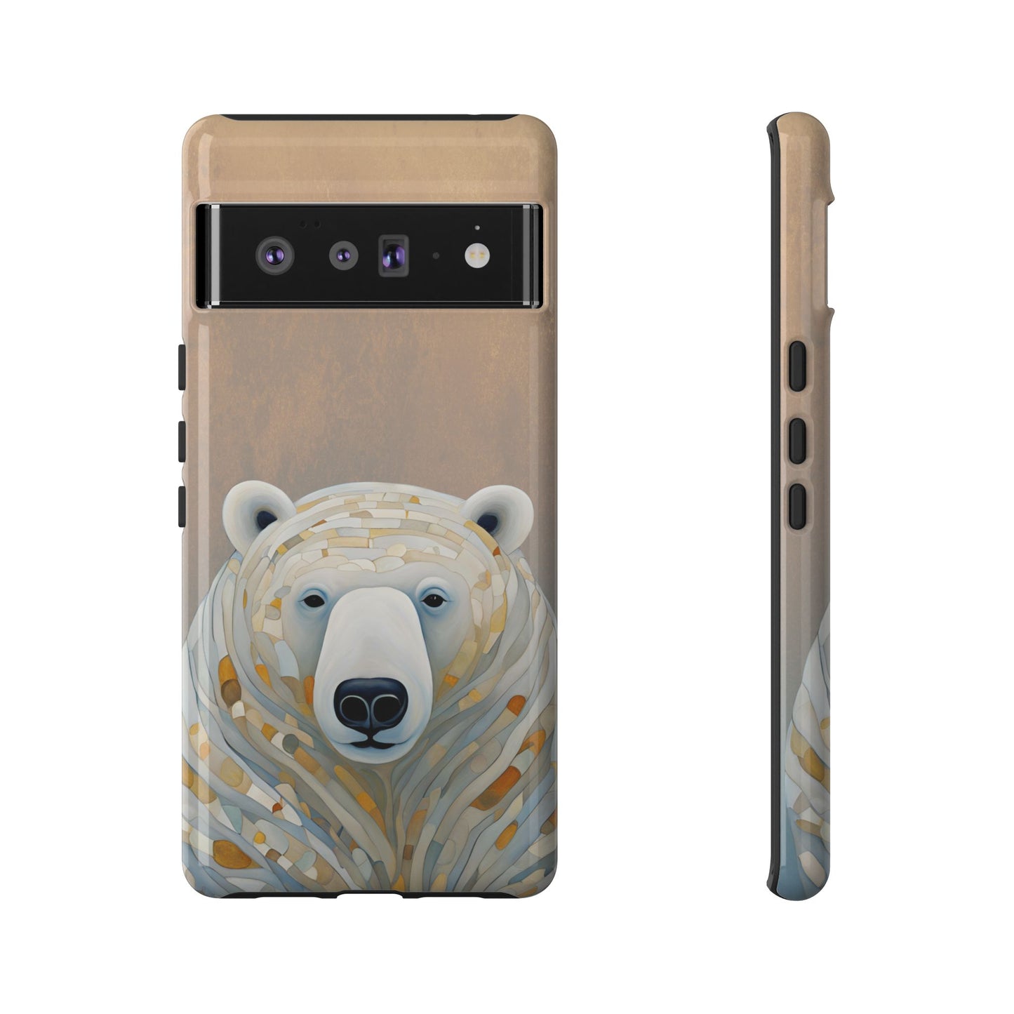 Polar Bear Wildlife iPhone Samsung Galaxy Google Pixel Tough Cases