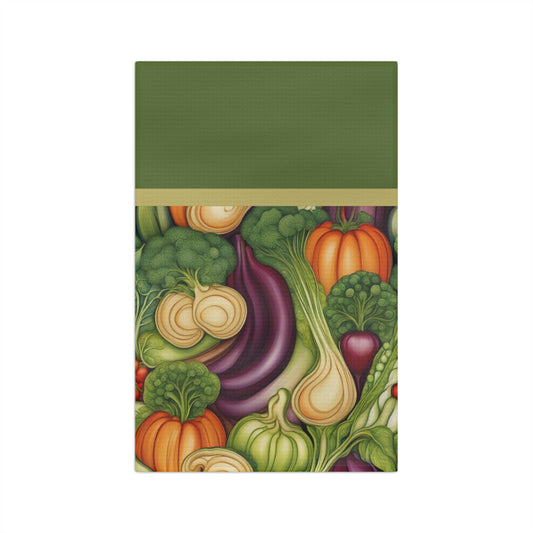 Veggie Delight Microfiber Tea Towel