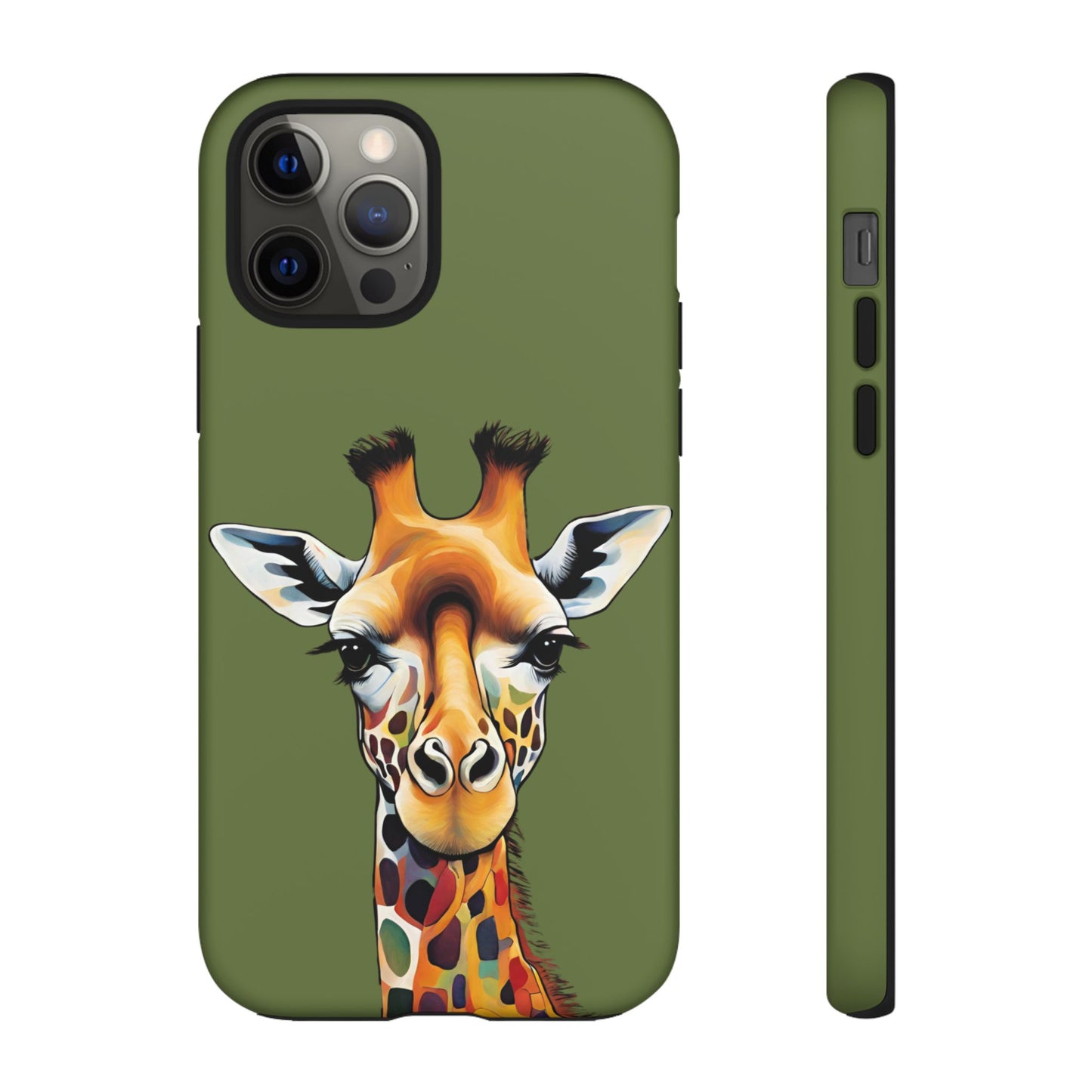 Giraffe Wildlife iPhone Samsung Galaxy Google Pixel Tough Cases