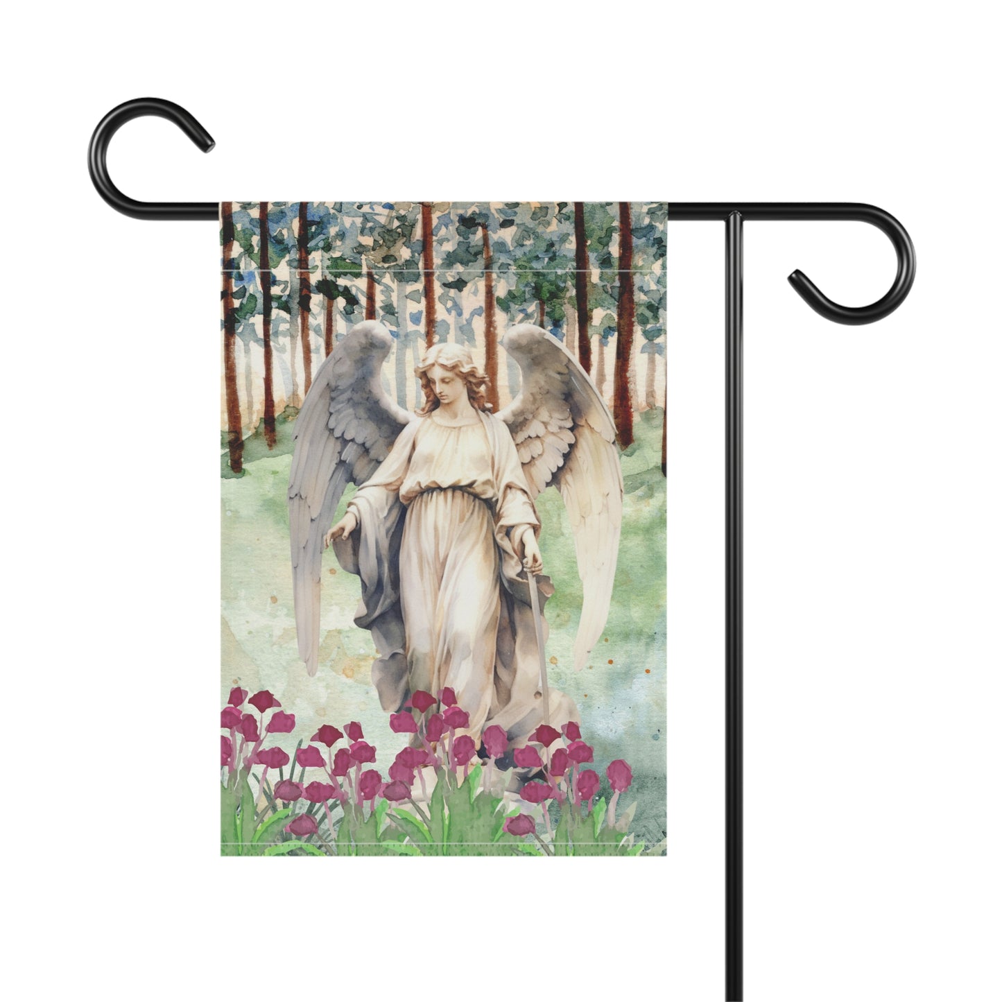 Forest Angel 2-Sided Garden & House Banner