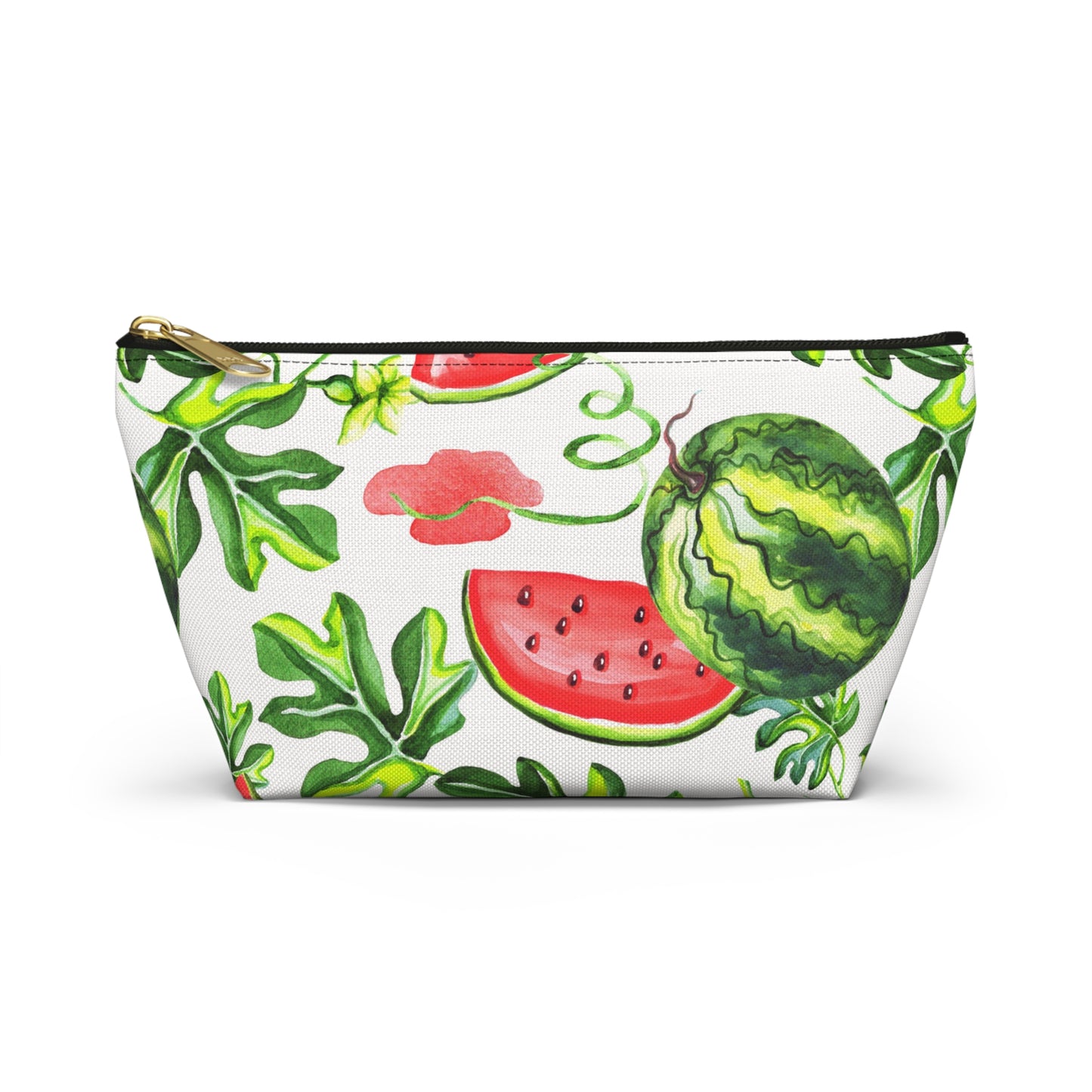 Watermelon Patch Accessory Pouch w T-bottom