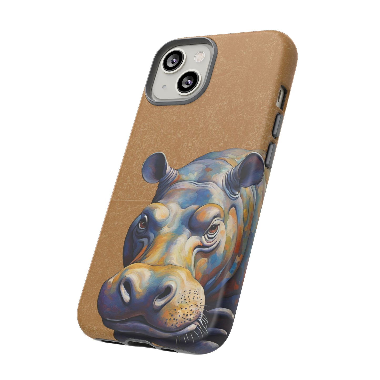 Hippo Wildlife iPhone Samsung Galaxy Google Pixel Tough Cases