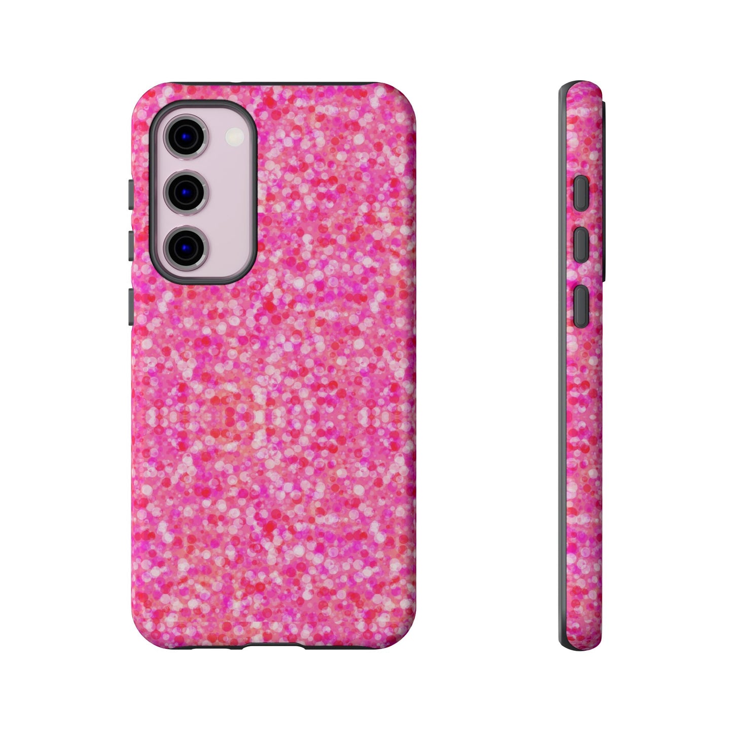 Poppin Pink iPhone Samsung Galaxy Google Pixel Tough Cases