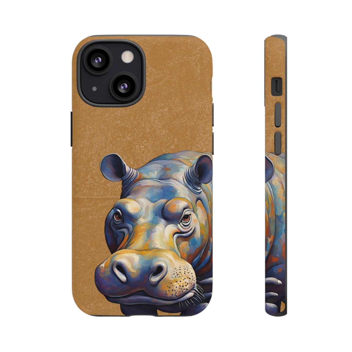 Hippo Wildlife iPhone Samsung Galaxy Google Pixel Tough Cases