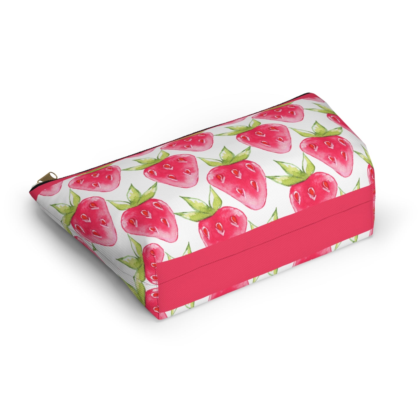 Strawberry Fields Accessory Pouch w T-bottom