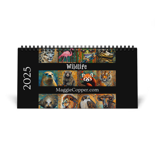 Wildlife 2025 Desktop Calendar