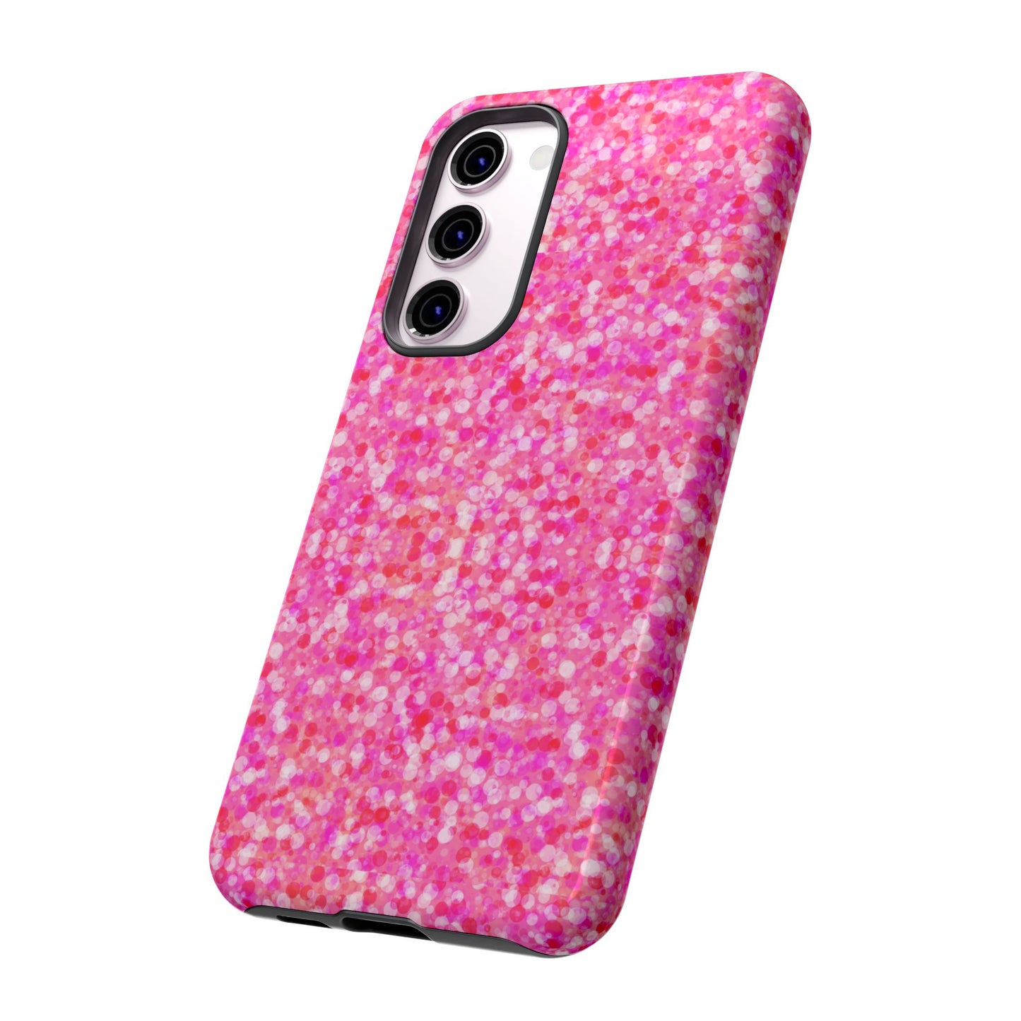 Poppin Pink iPhone Samsung Galaxy Google Pixel Tough Cases