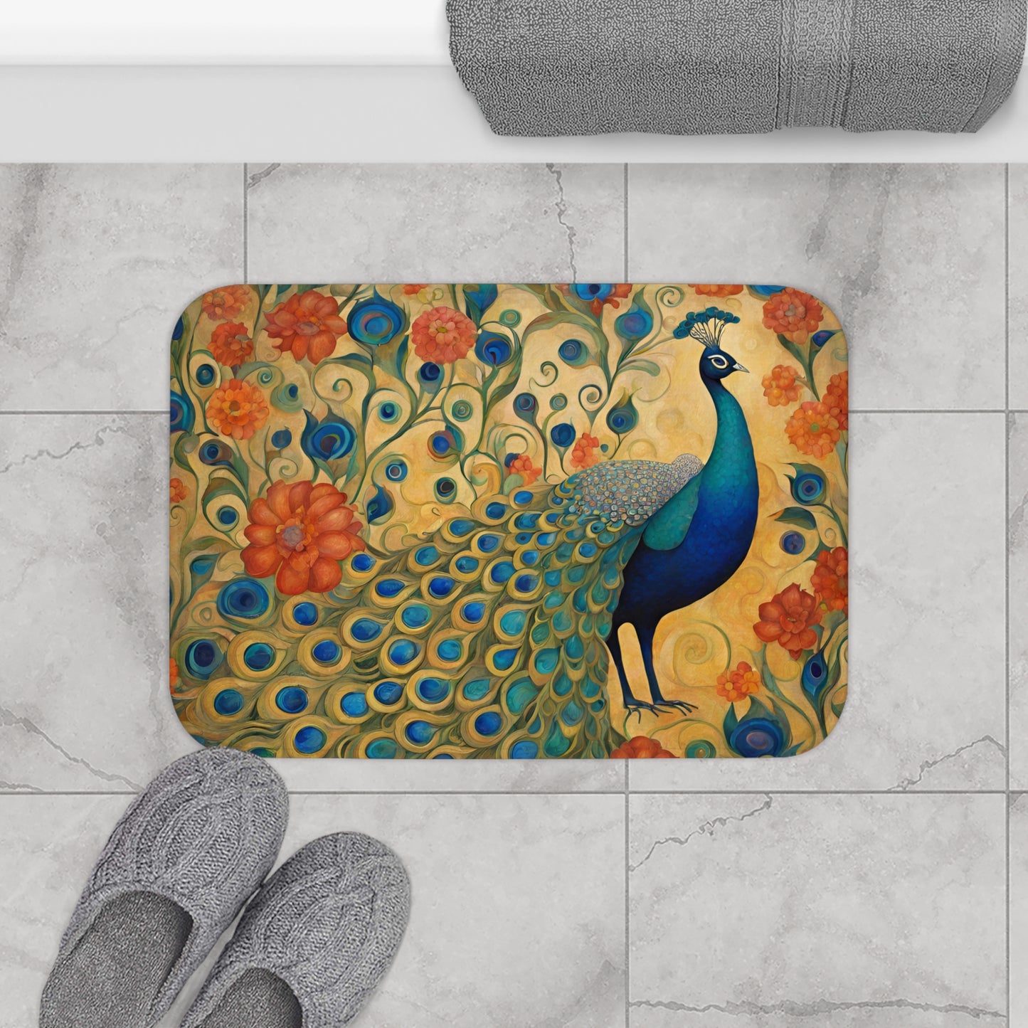 Flaunting It Microfiber Bath Mat