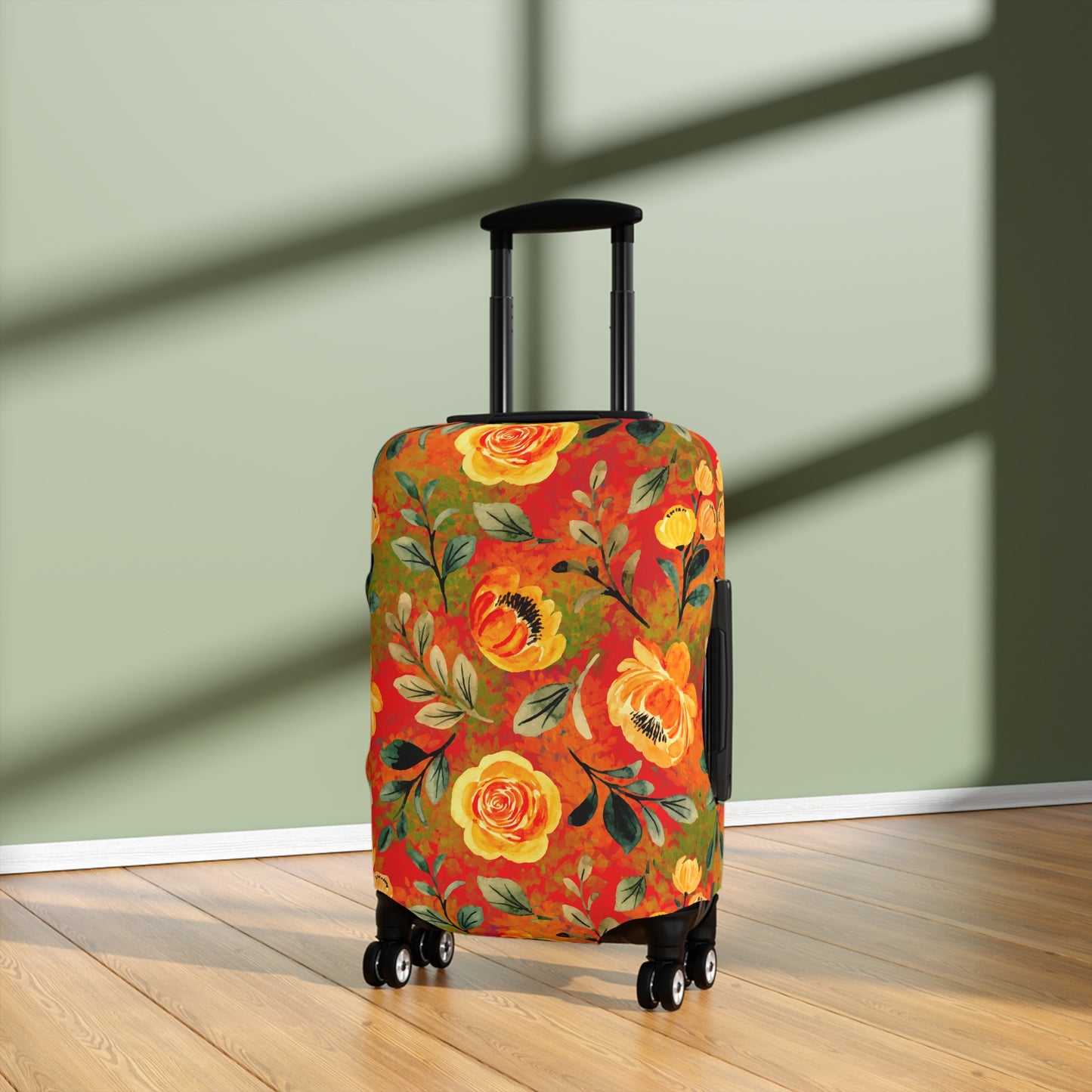 Saratoga Floral Luggage Cover