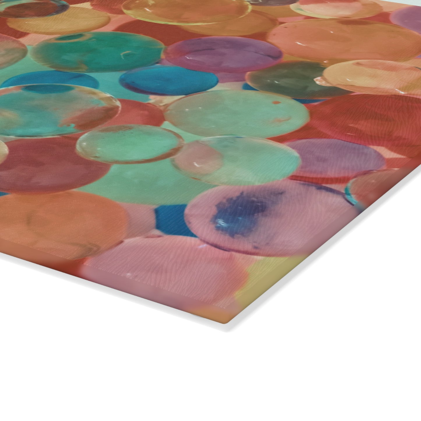 Hortense Abstract Tempered Glass Cutting Board