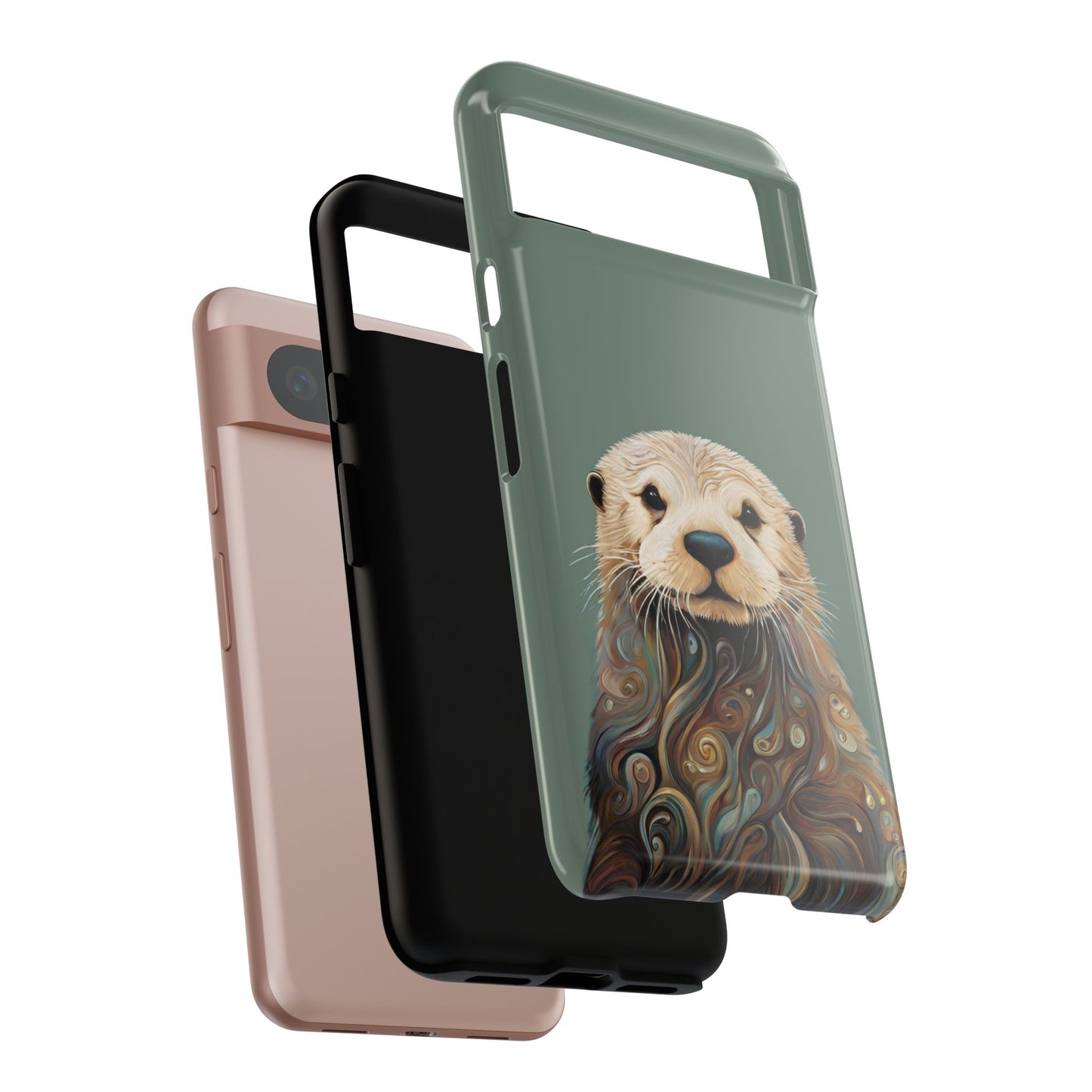 Otter Wildlife iPhone Samsung Galaxy Google Pixel Tough Cases