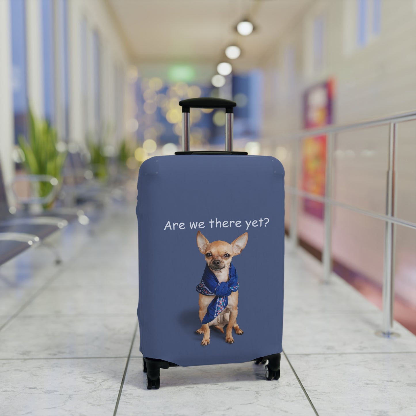 Chihuahua Are We There Yet? Luggage Cover