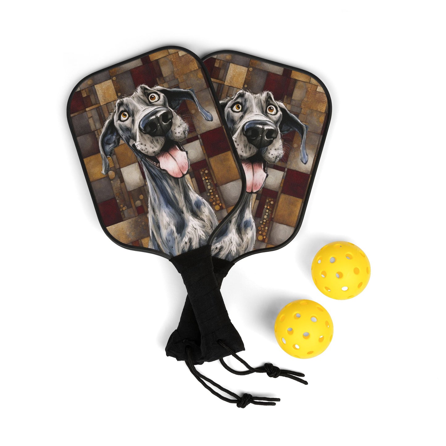 Crazy Great Dane Pickleball Kit