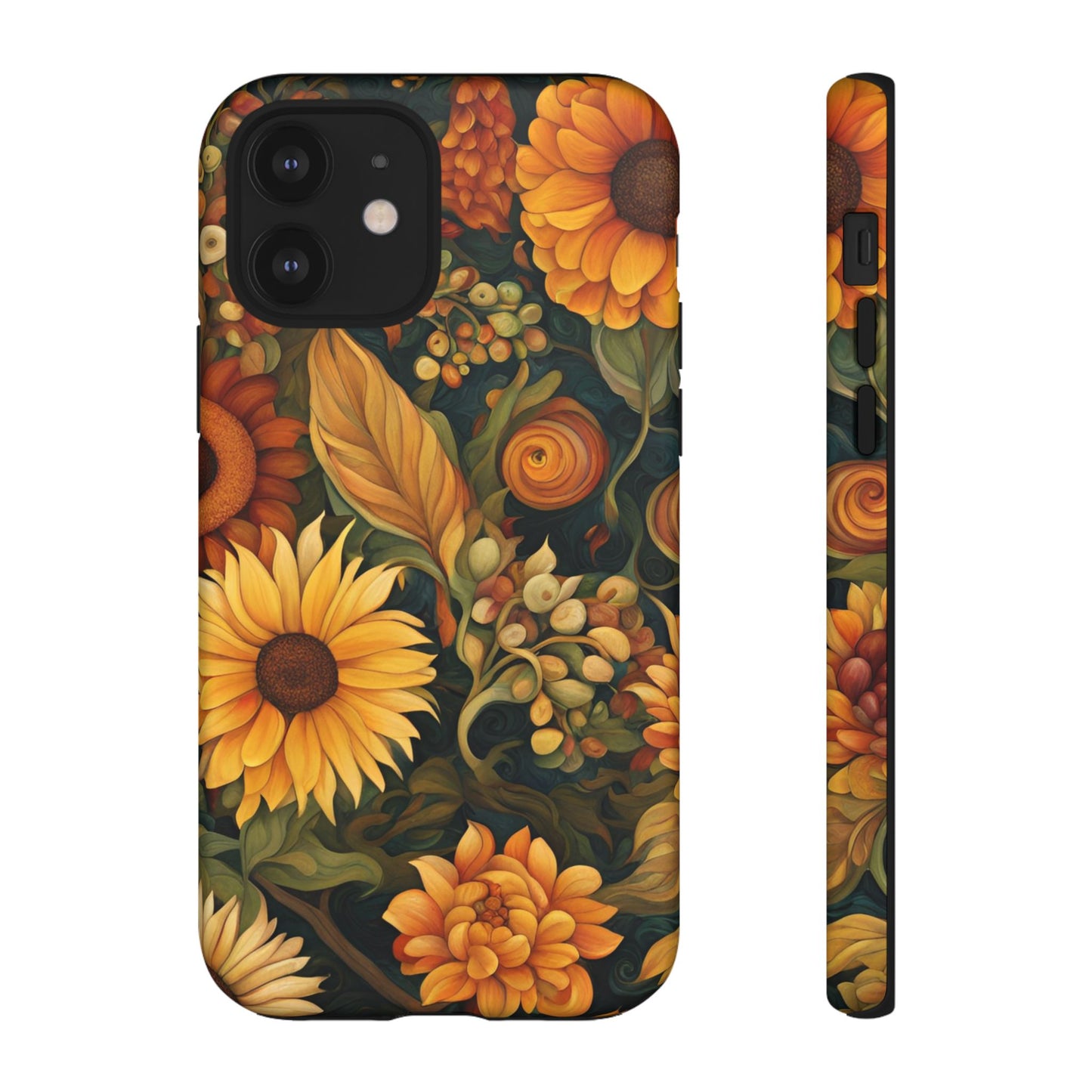 Autumn Flowers iPhone Samsung Galaxy Google Pixel Tough Cases