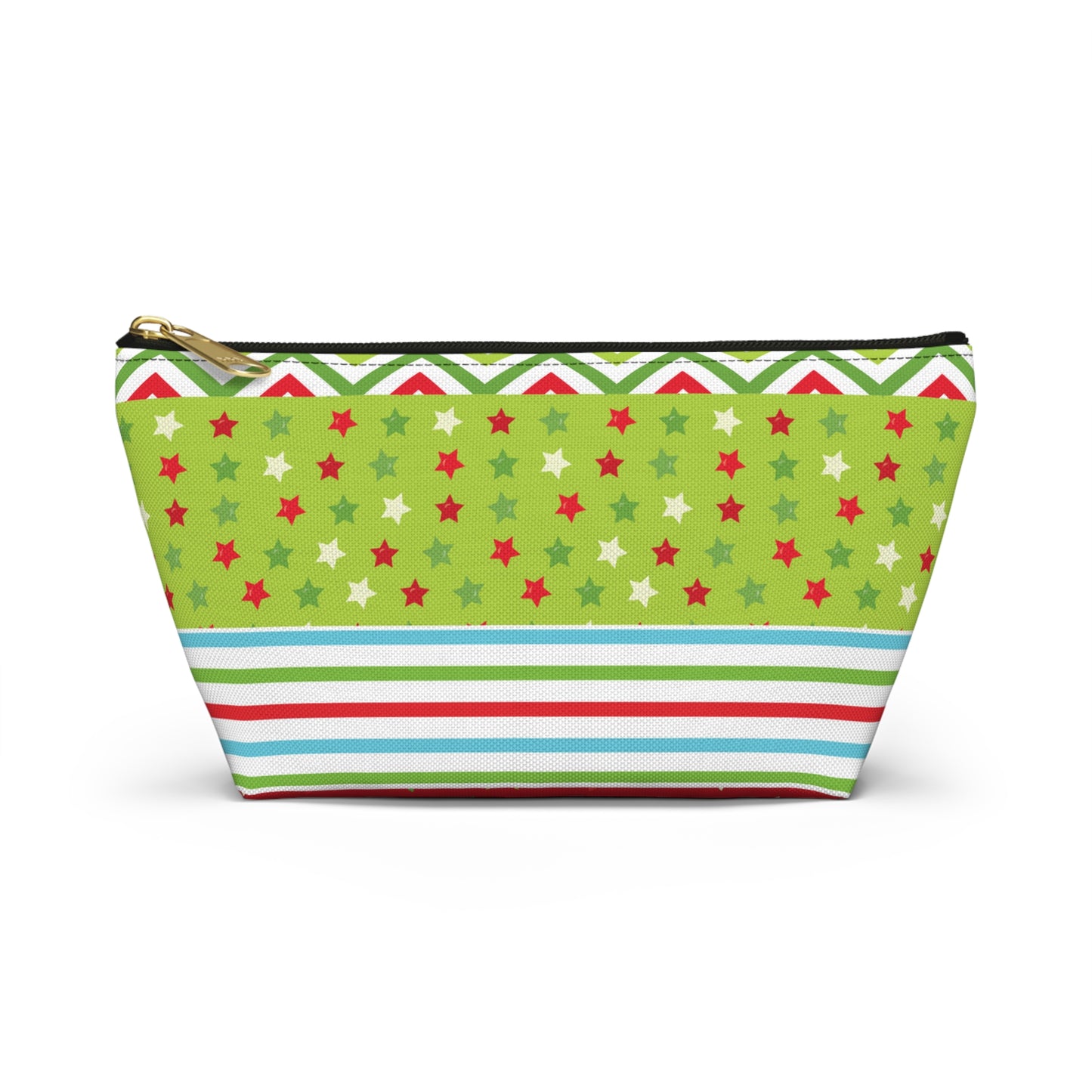 Snappy Holiday Accessory Pouch w T-bottom