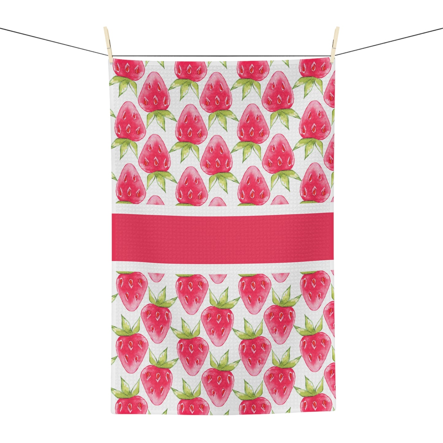 Strawberry Fields Microfiber Tea Towel