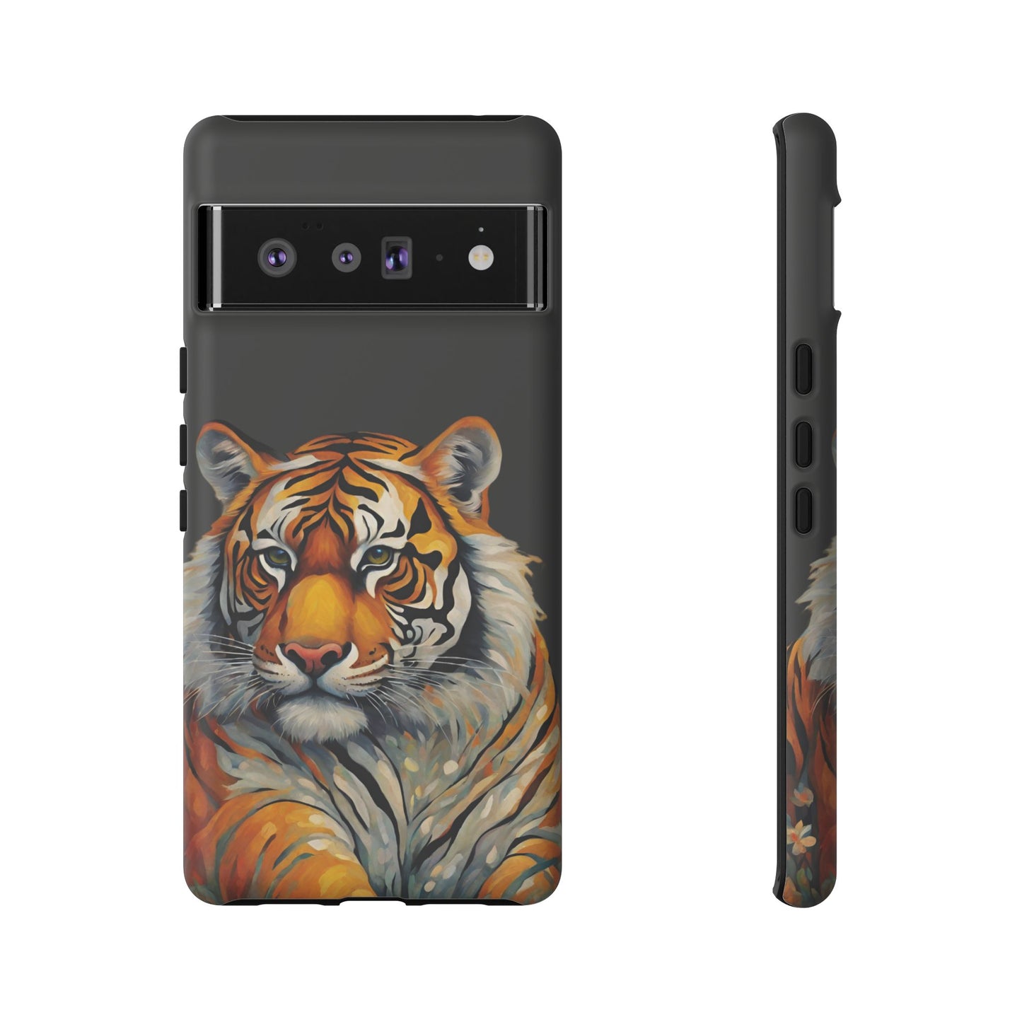 Tiger Wildlife iPhone Samsung Galaxy Google Pixel Tough Cases