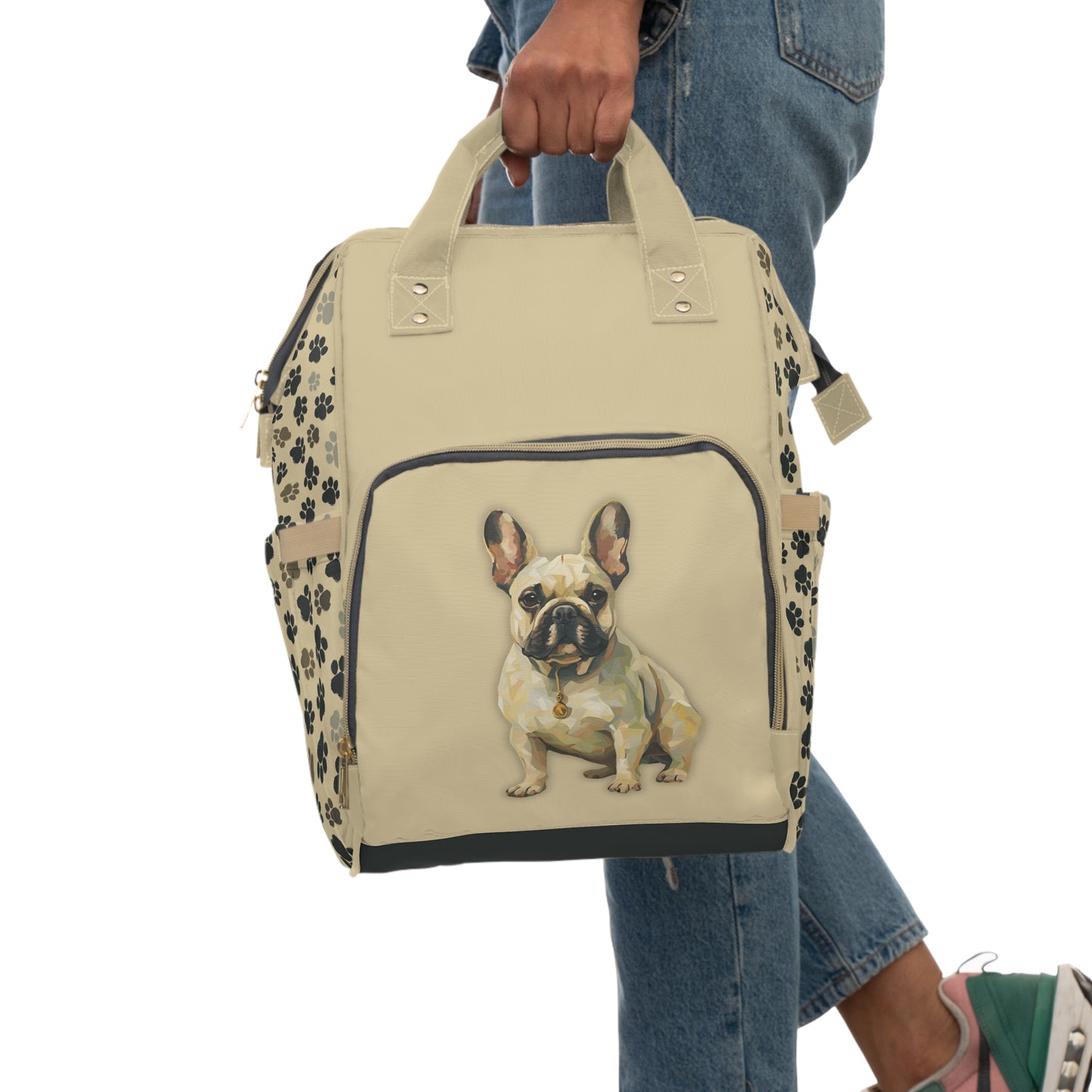French Bulldog Multifunctional  Backpack