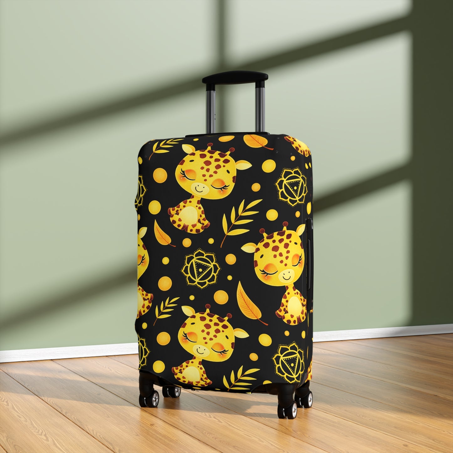 Zen Giraffe Luggage Cover