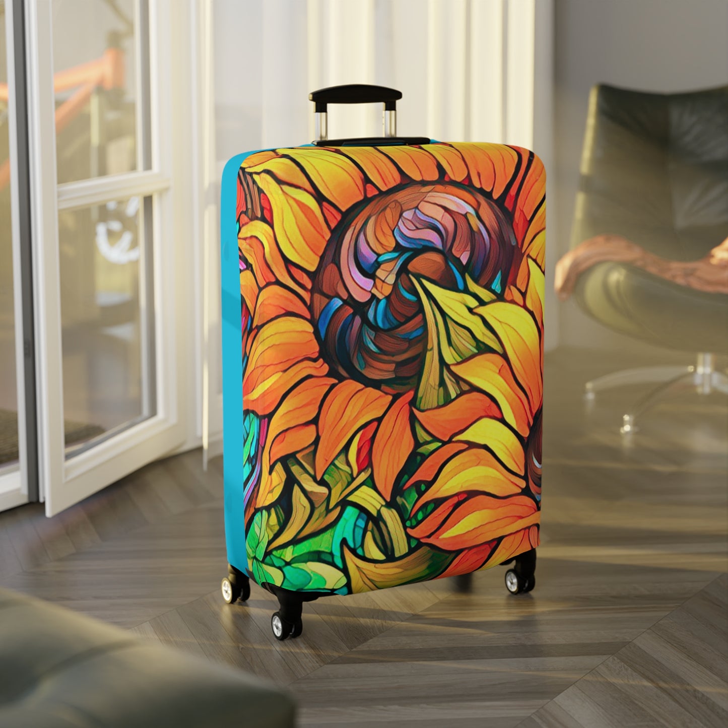 Sway Sunflowers Luggage Cover