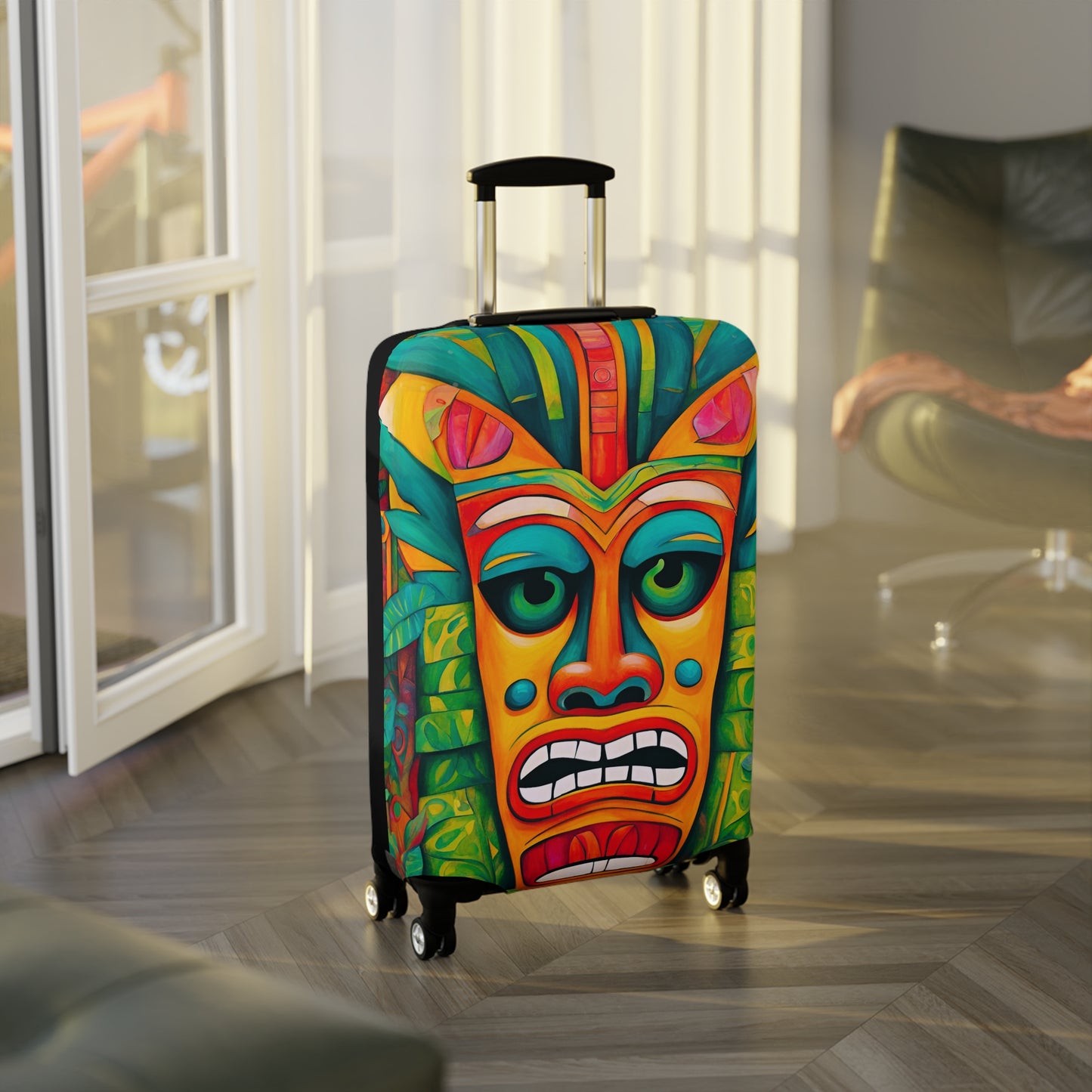 Tiki Joe Luggage Cover ONLY