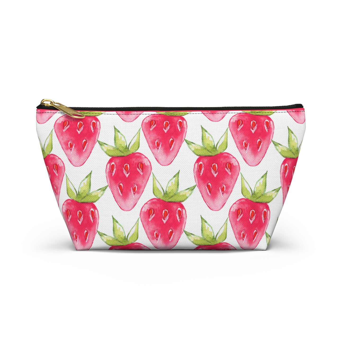 Strawberry Fields Accessory Pouch w T-bottom