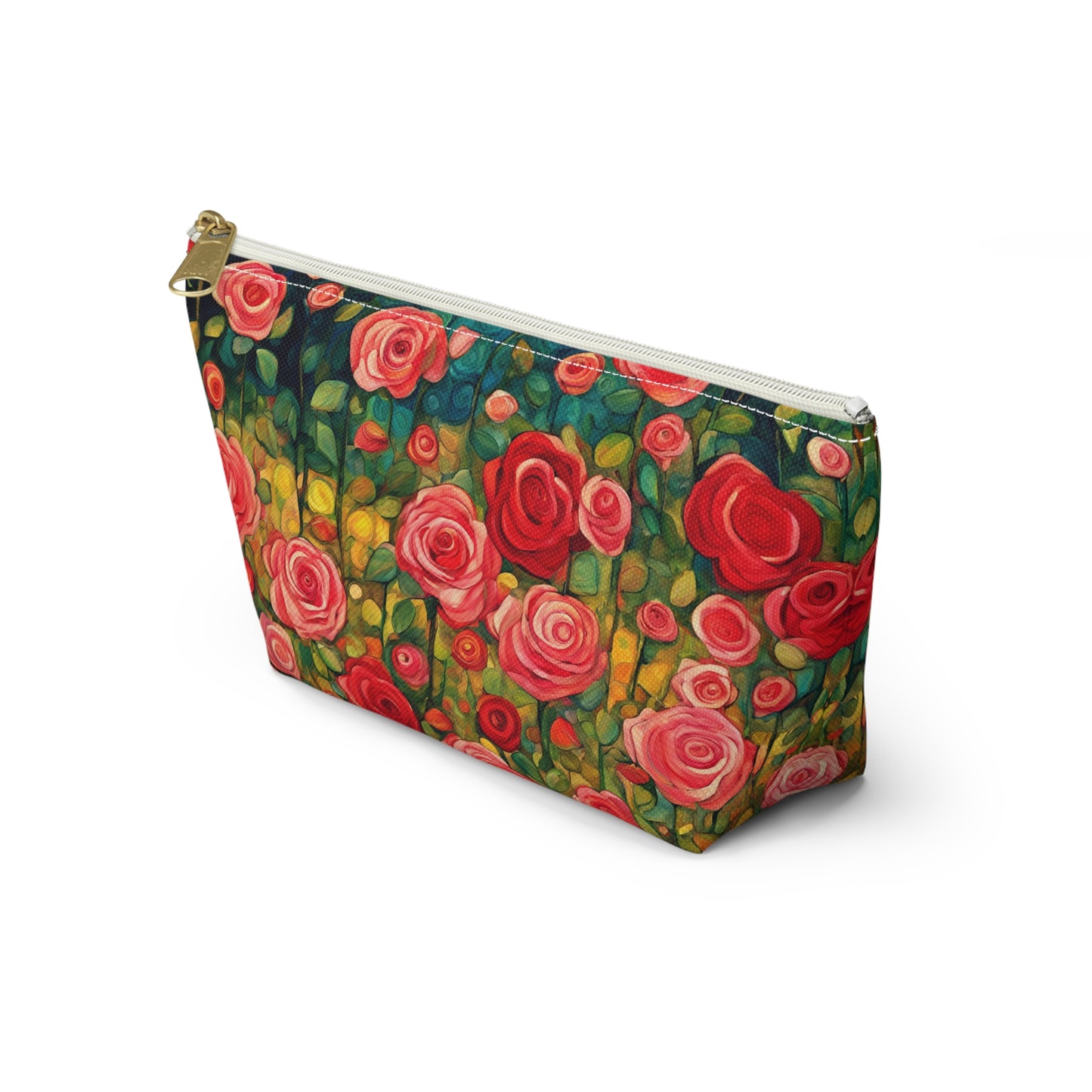 Wall of Roses Accessory Pouch w T-bottom