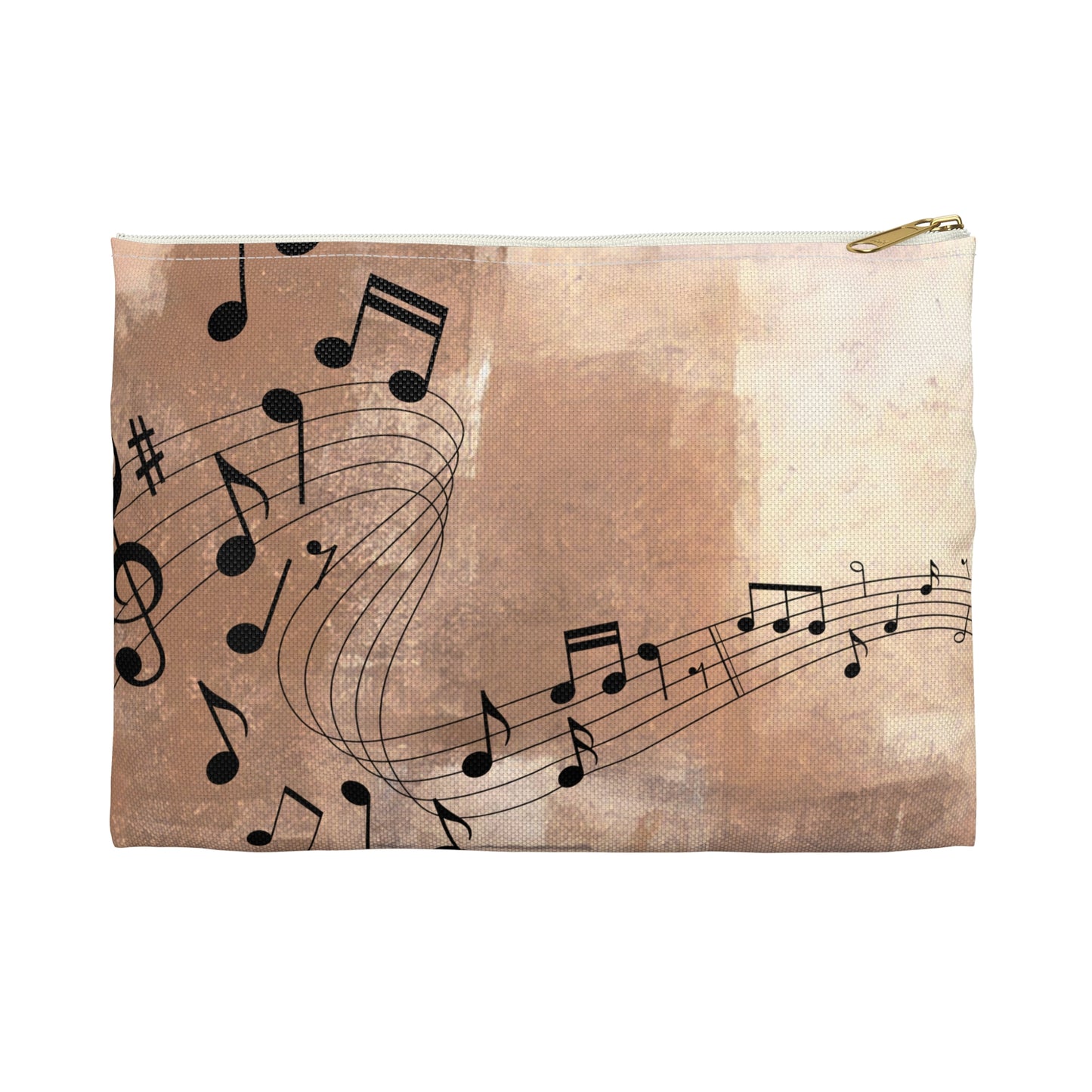 Music Notes Scuff Accessory Pouch