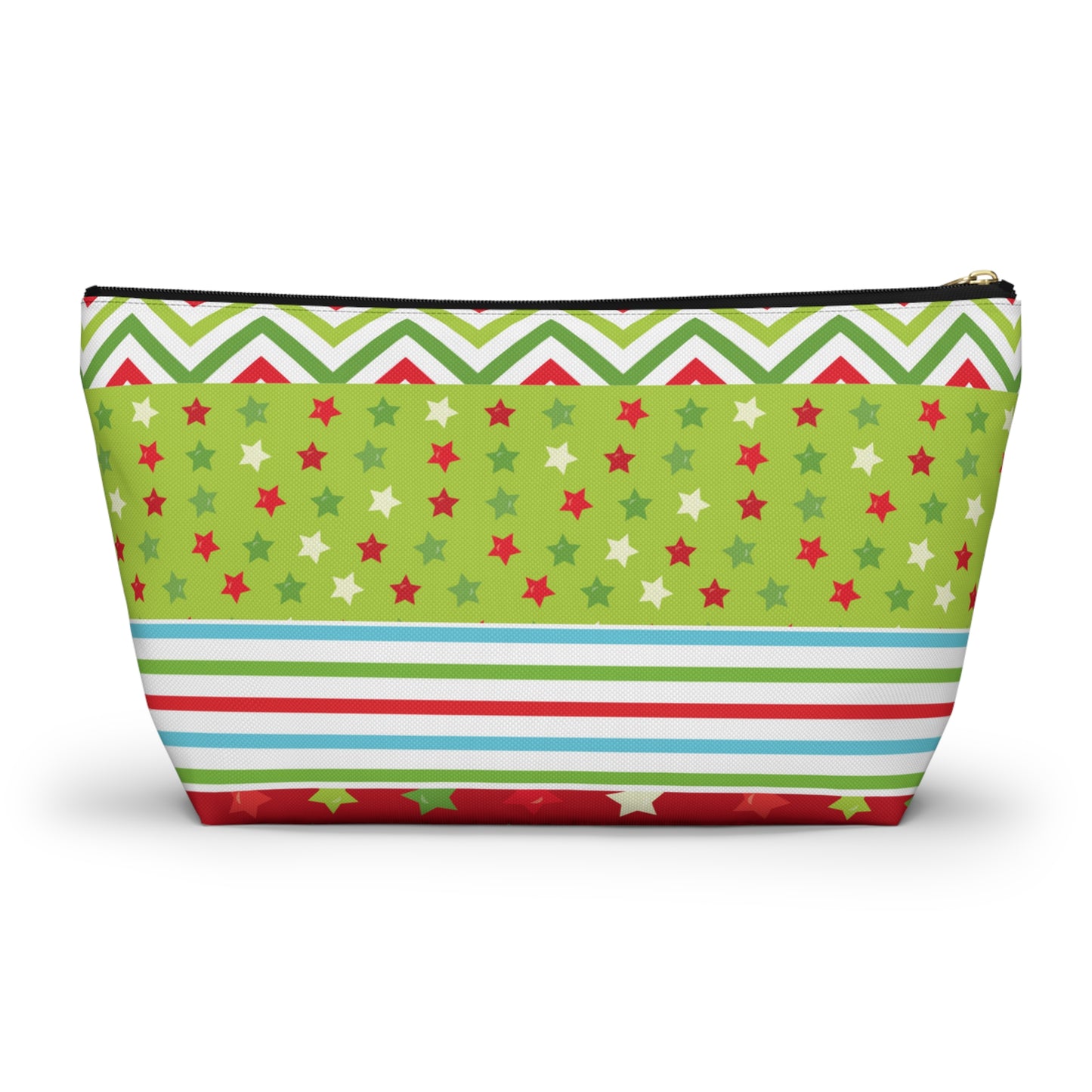 Snappy Holiday Accessory Pouch w T-bottom