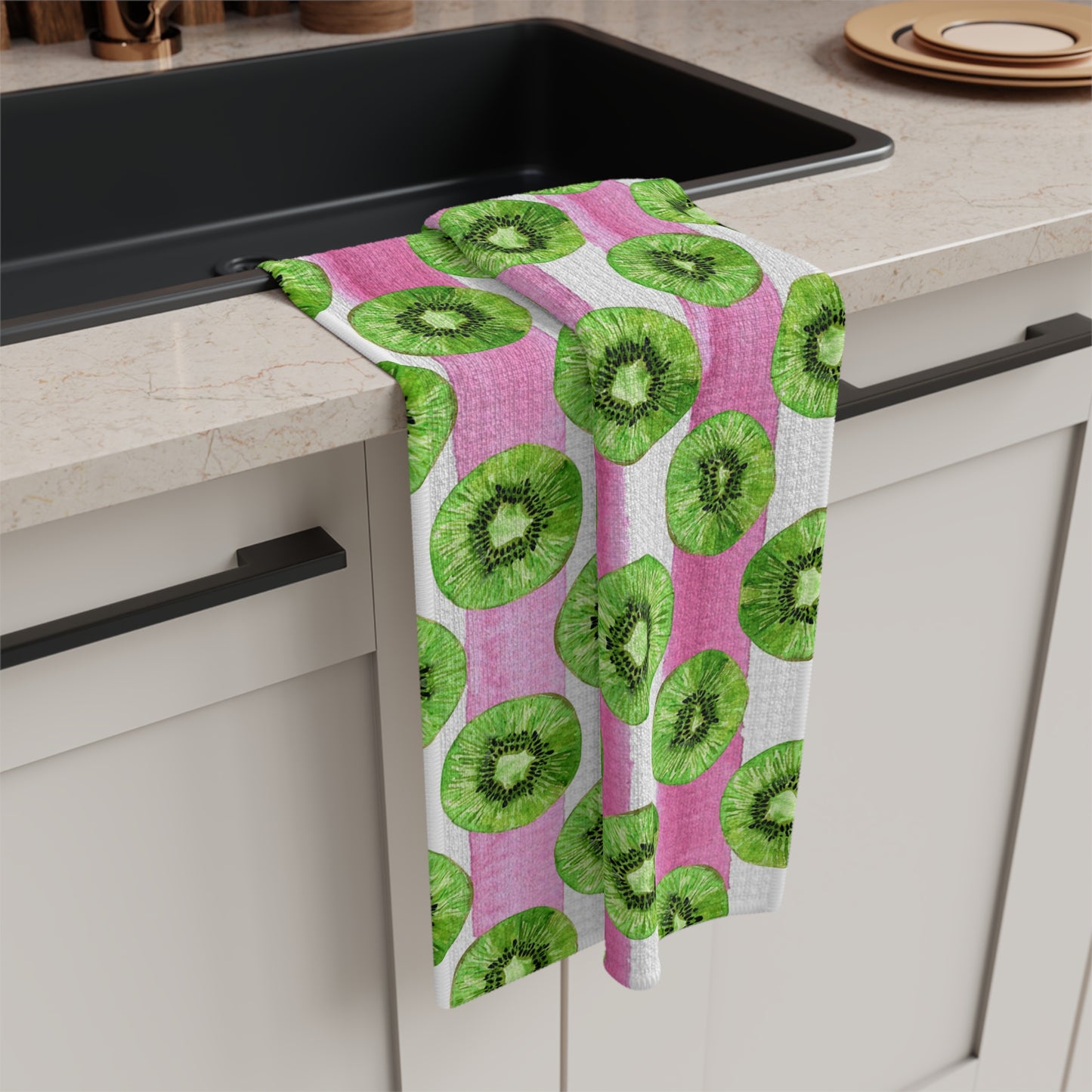 Kiwi Time Microfiber Tea Towel