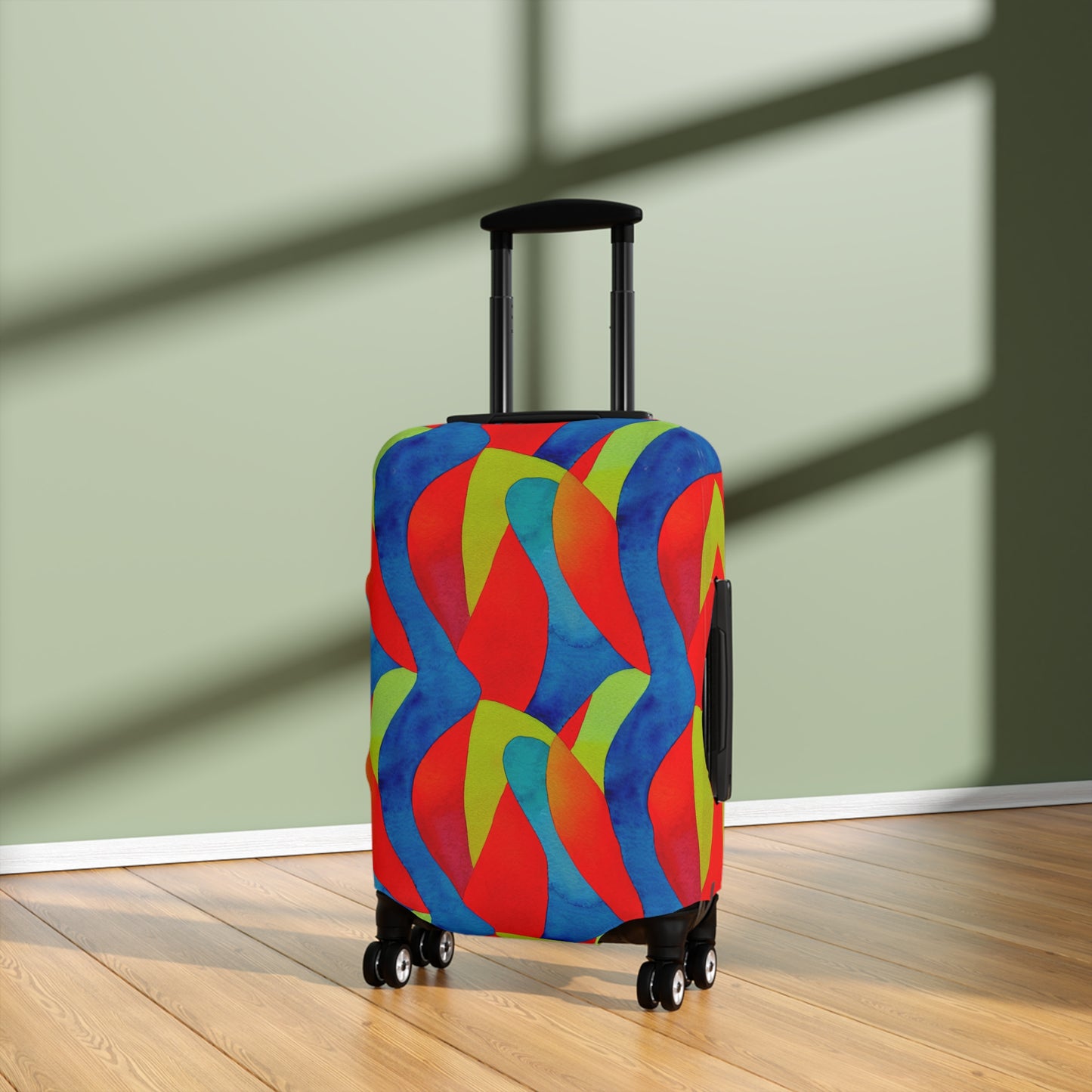 Obvious Bright Abstract Luggage Cover