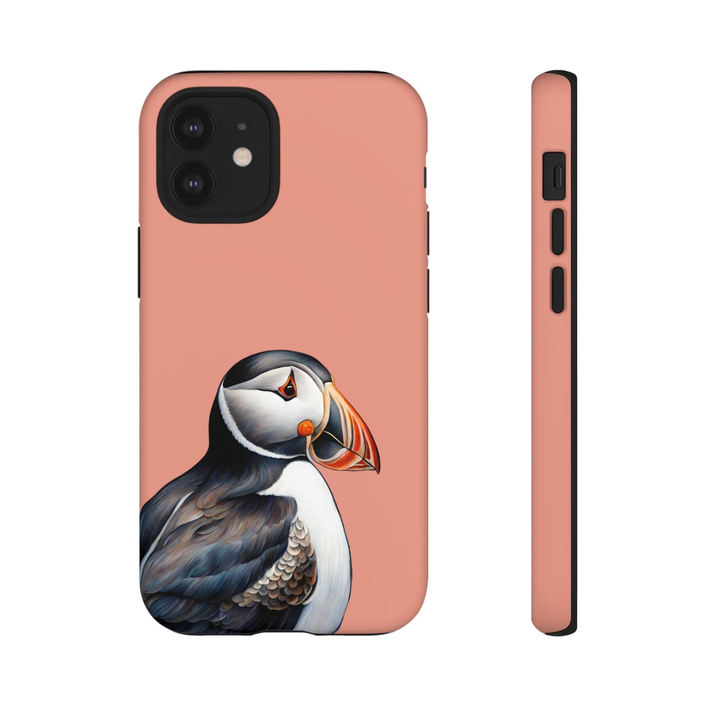 Puffin Wildlife iPhone Samsung Galaxy Google Pixel Tough Cases