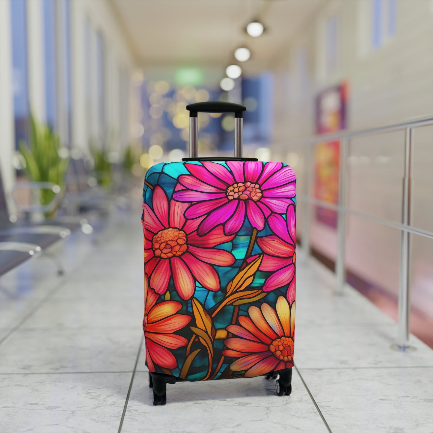 Daisy Pop Luggage Cover