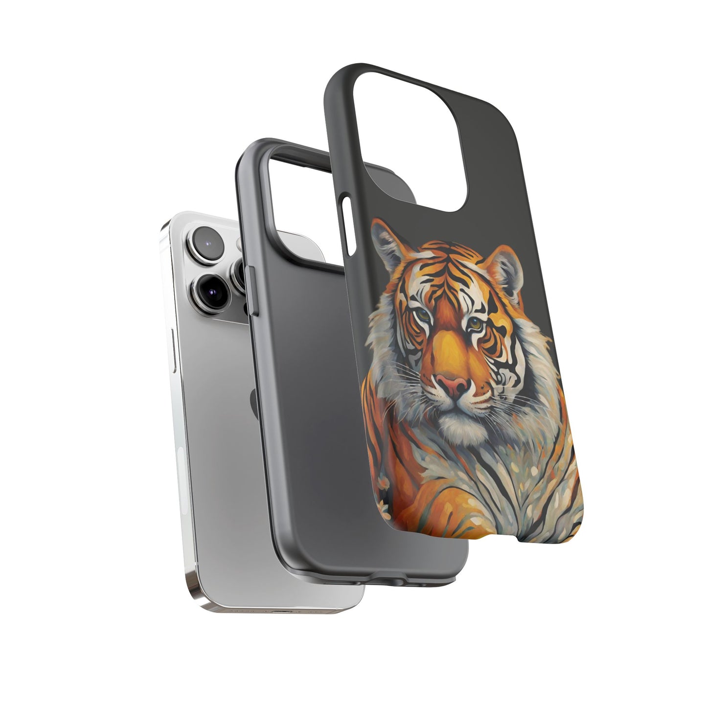 Tiger Wildlife iPhone Samsung Galaxy Google Pixel Tough Cases