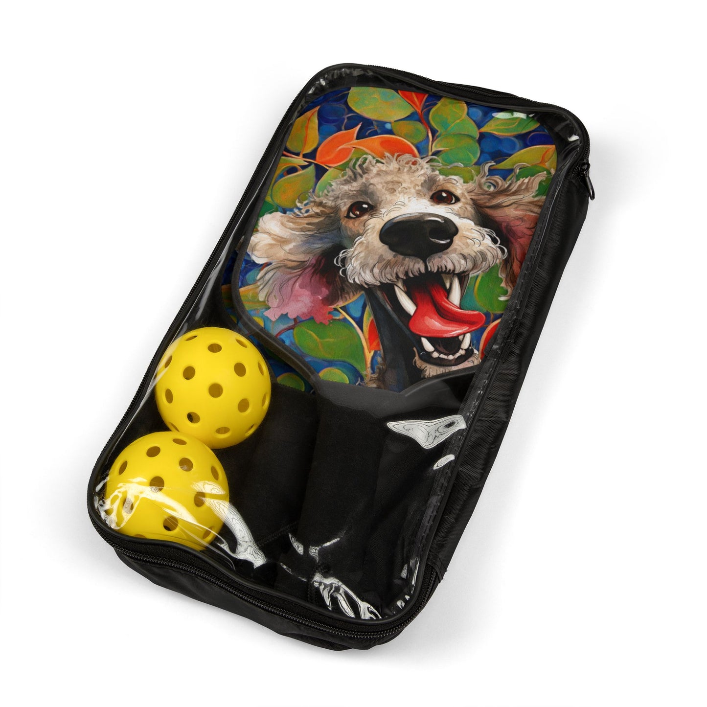 Crazy Standard Poodle Pickleball Kit